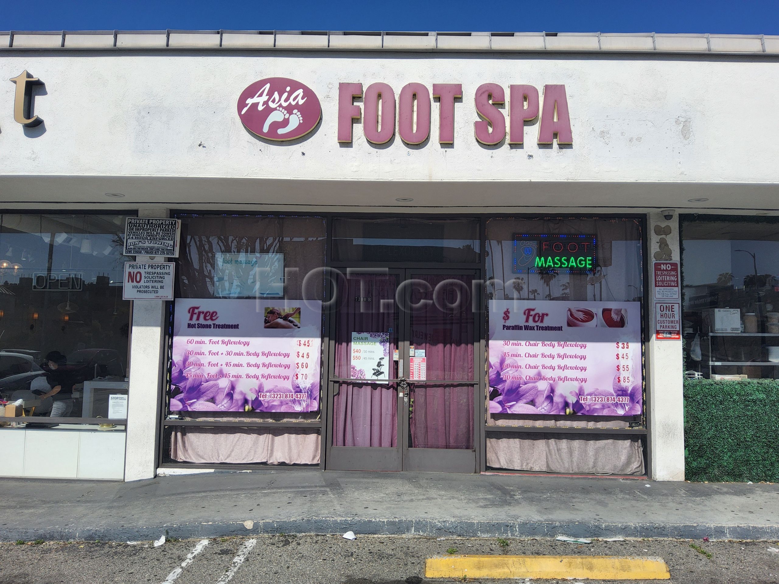 Los Angeles, California Asia Foot Massage