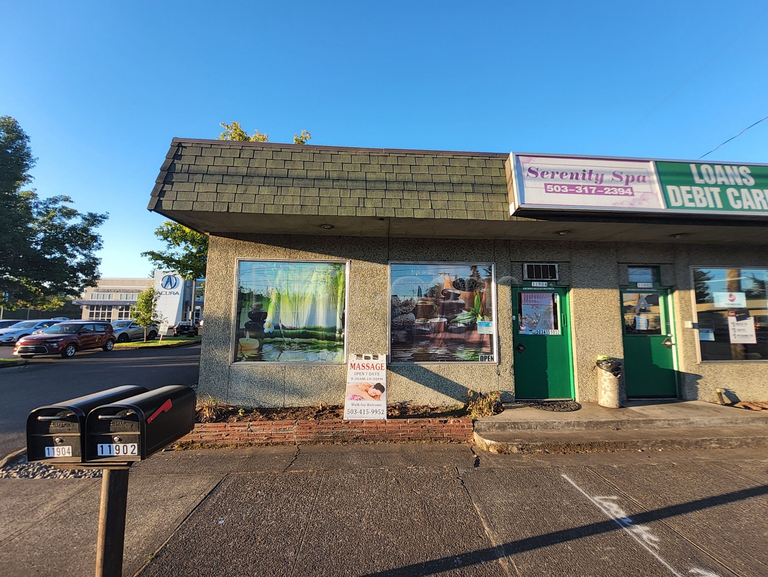 Portland, Oregon Serenity Spa