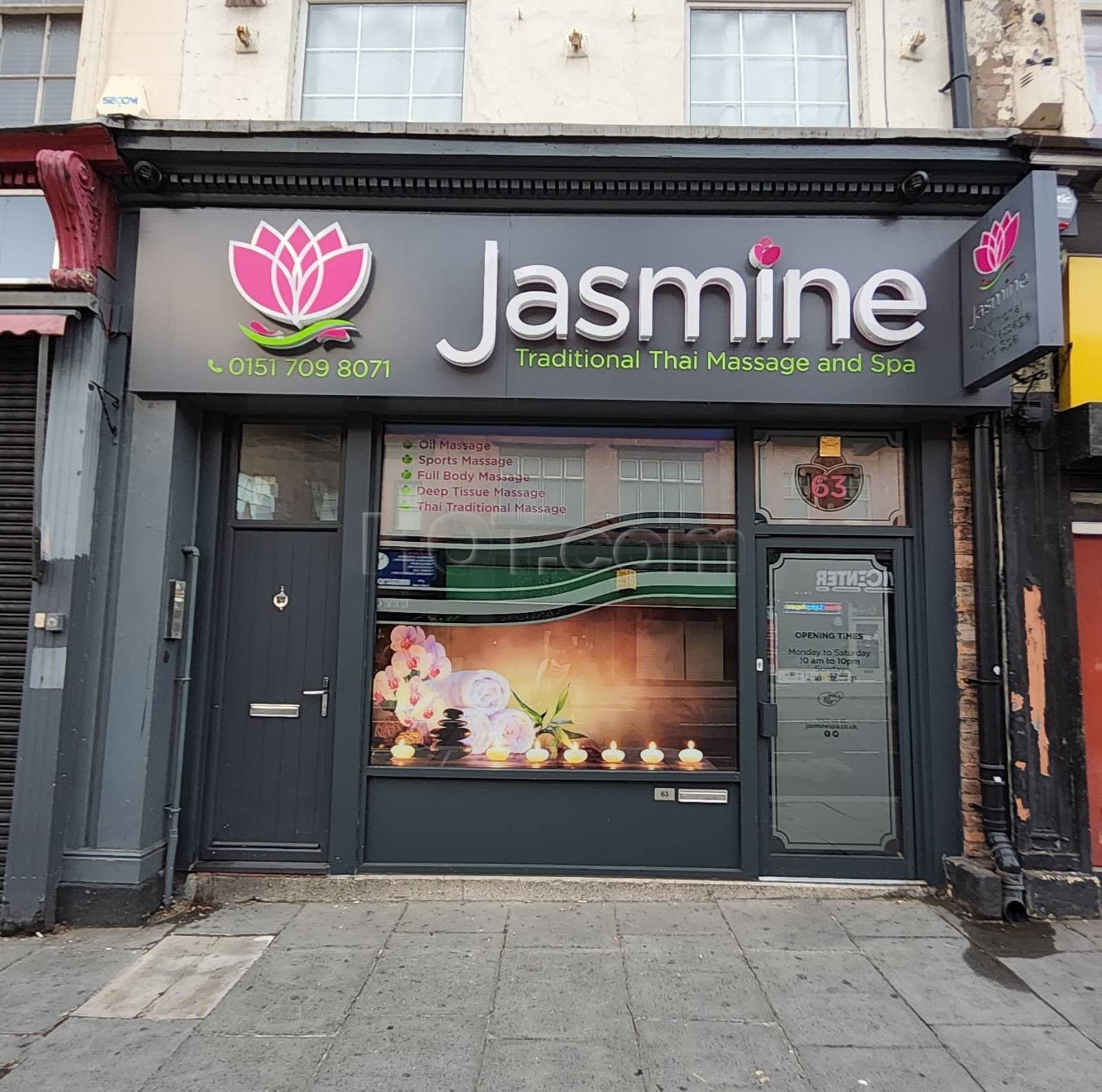 Liverpool, England Jasmine Traditional Thai Massage