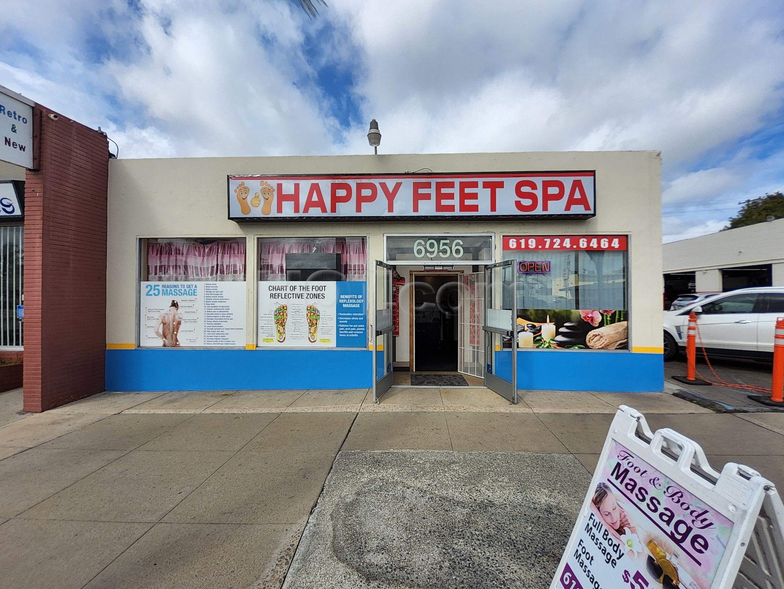 San Diego, California Happy Feet Spa