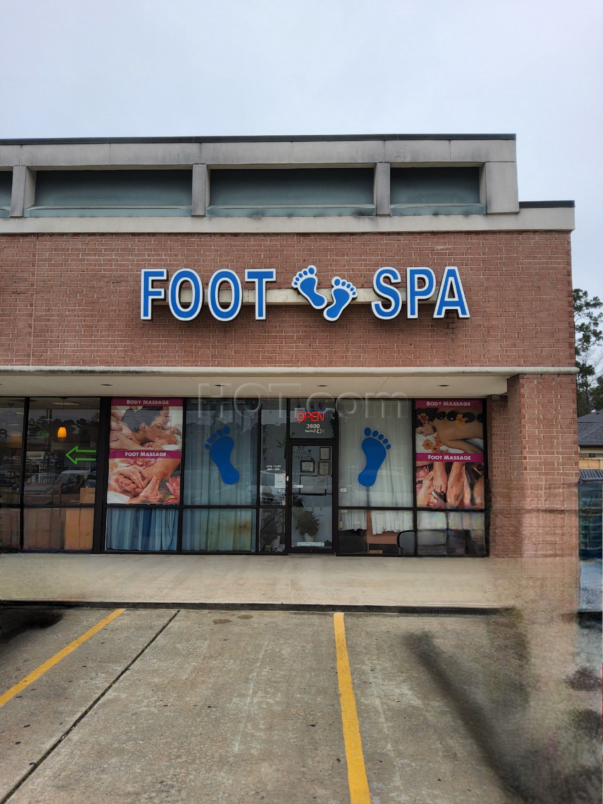 Conroe, Texas Foot Spa Park Massage