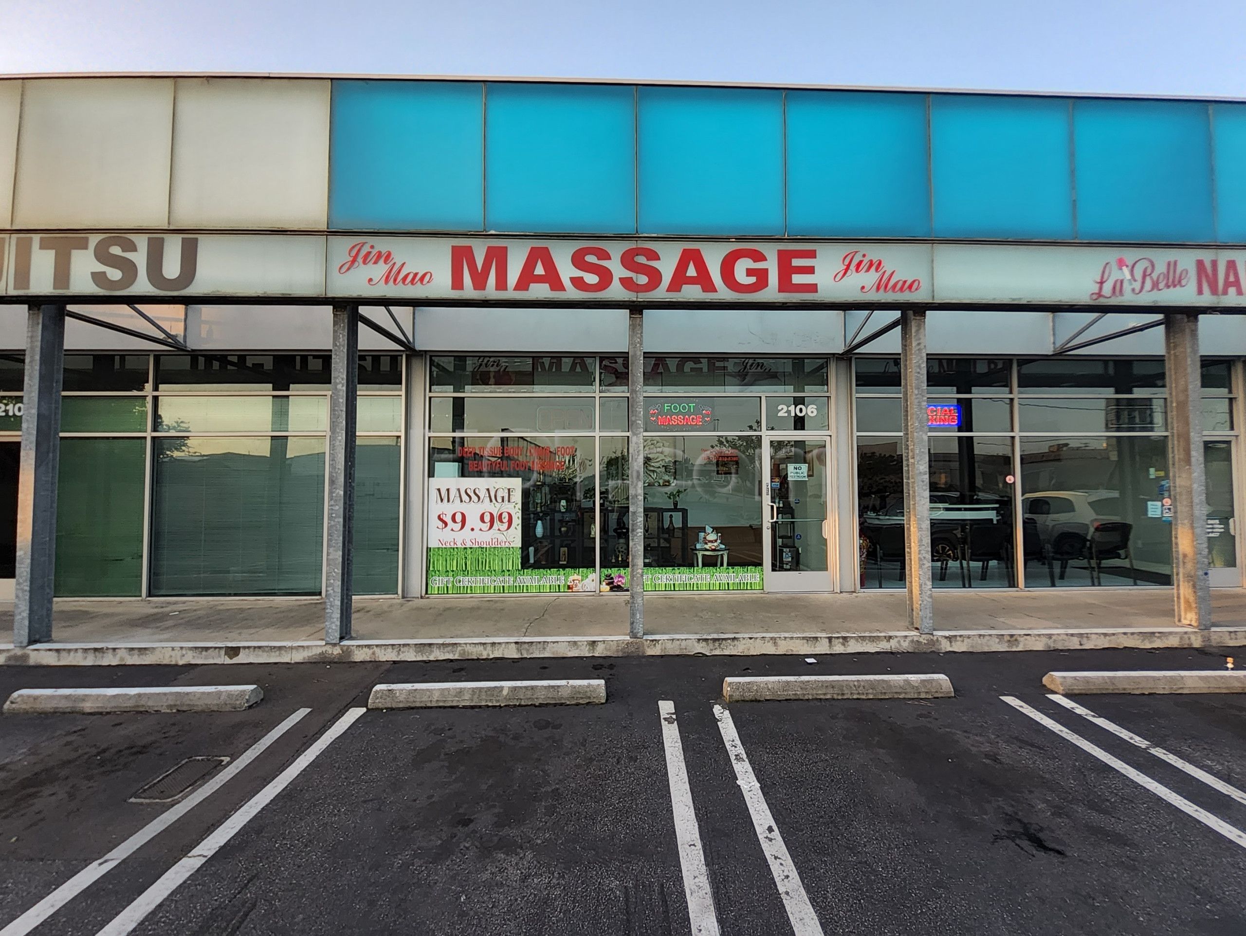 Torrance, California Jin Mao Massage