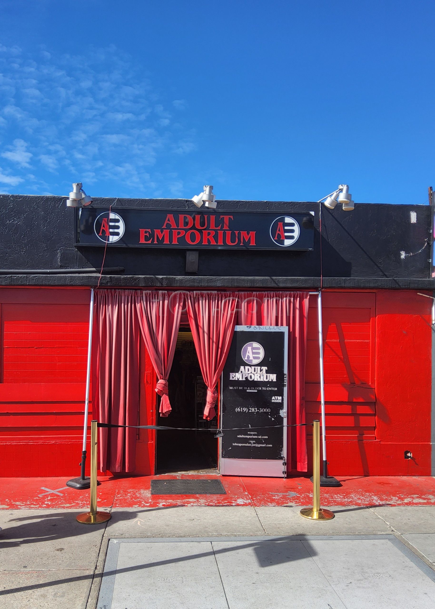 San Diego, California Adult Emporium