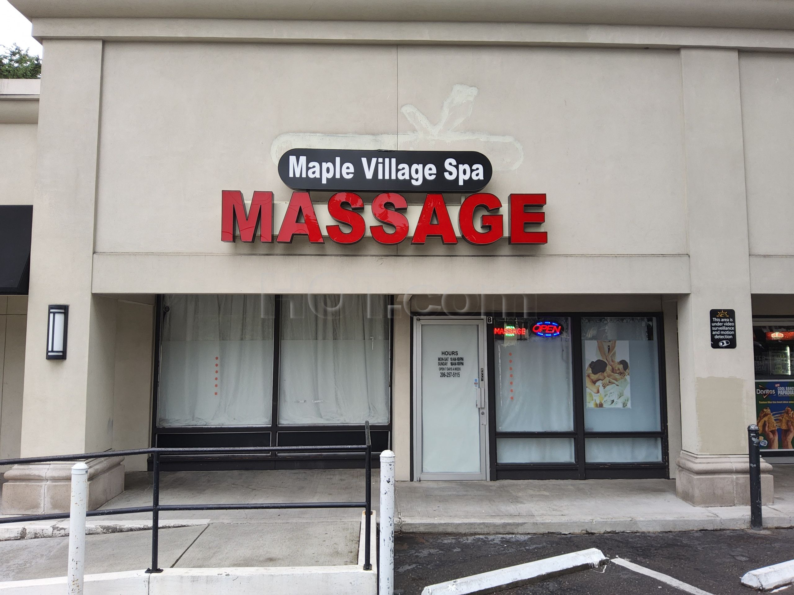 Seattle, Washington Maple Village Spa