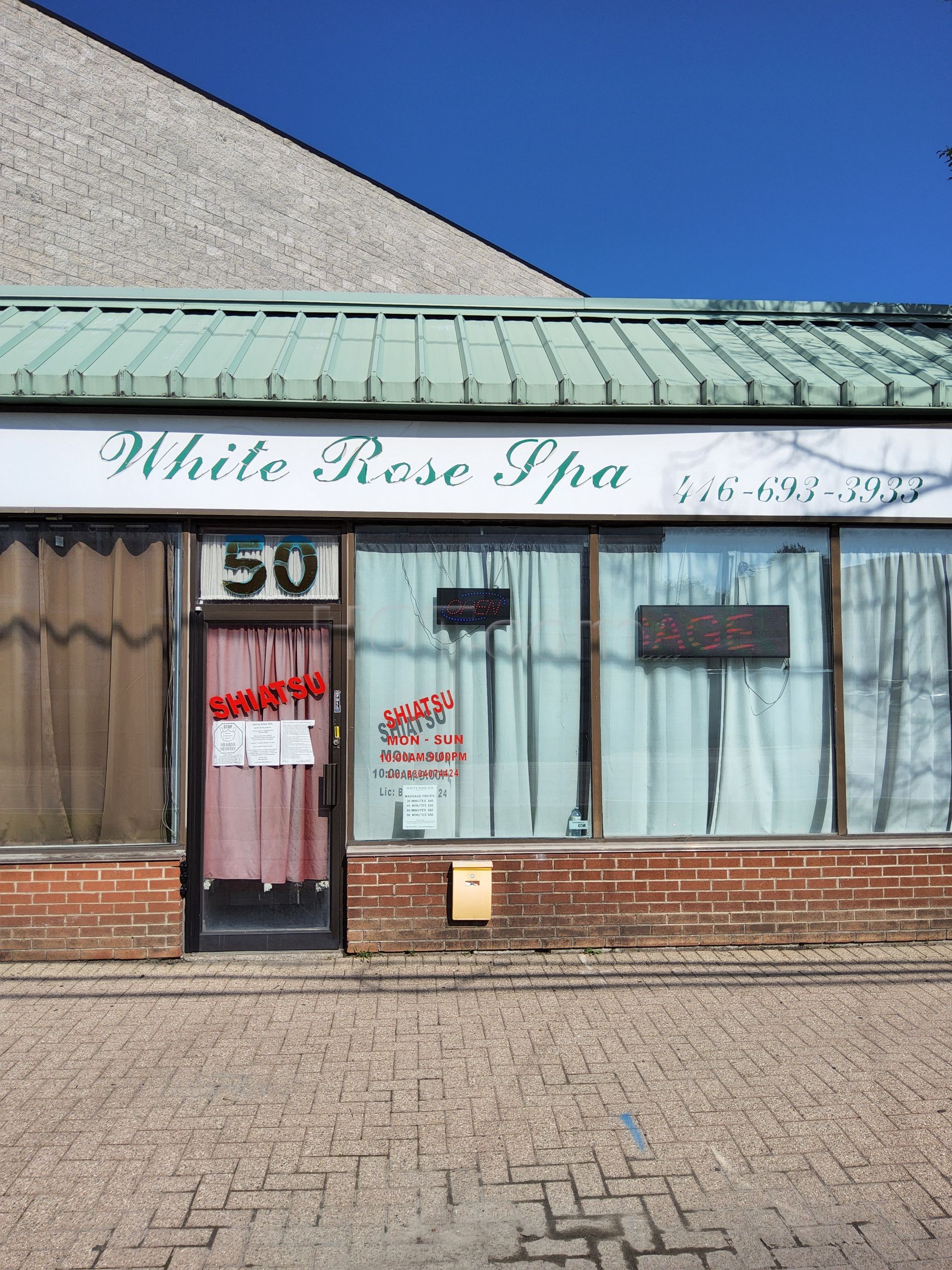 Scarborough, Ontario White Rose Spa