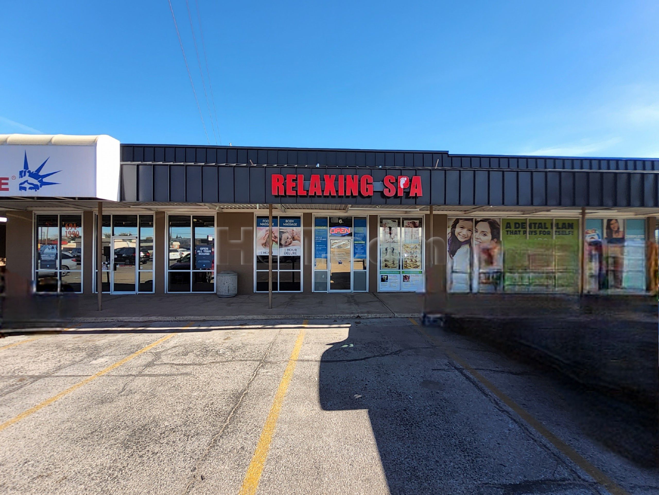 Midland, Texas Relaxing Foot Spa