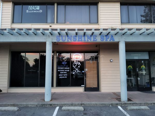 Massage Parlors Pleasant Hill, California Sunshine Spa