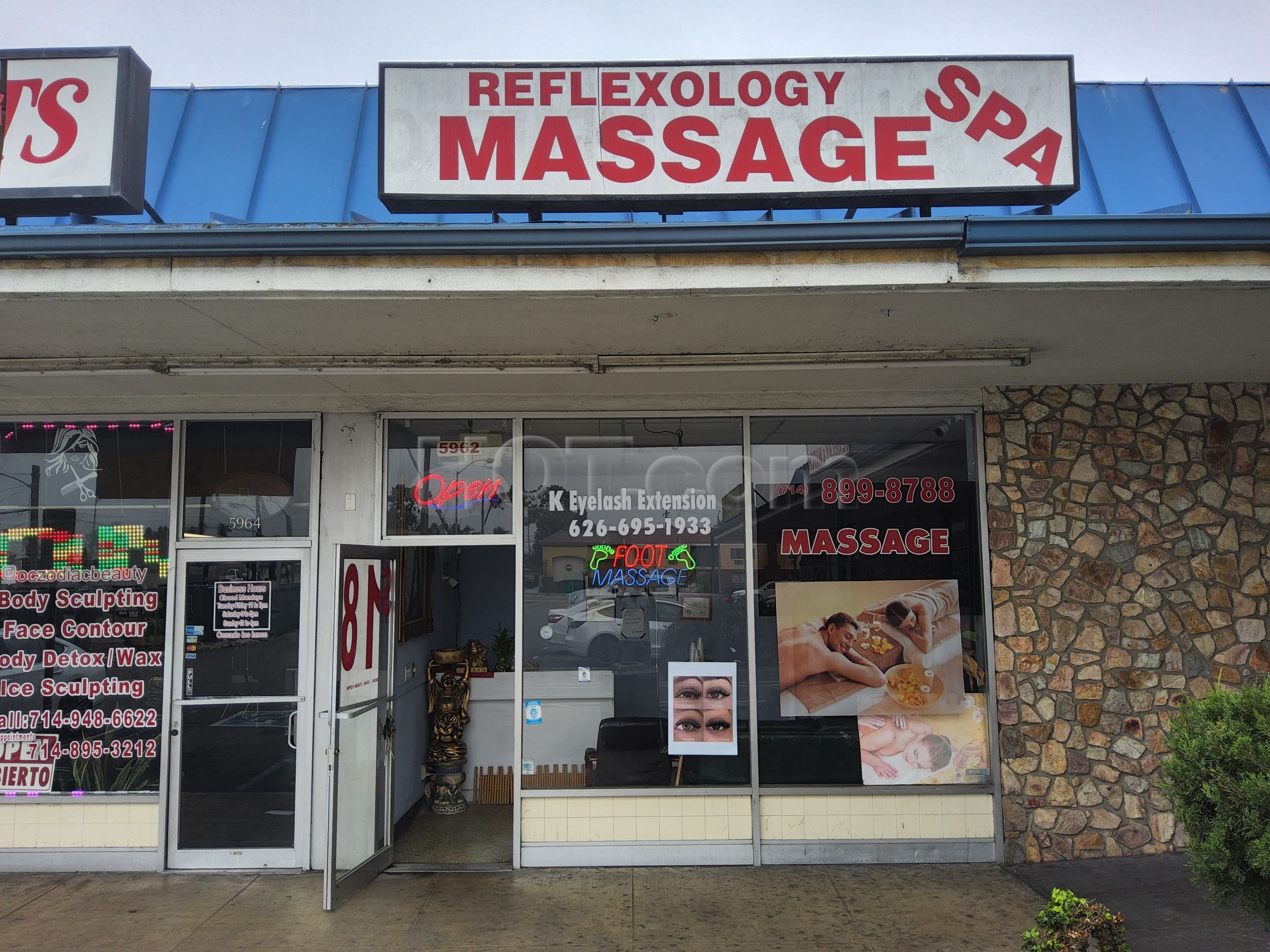 Westminster, California Reflexology Massage Spa