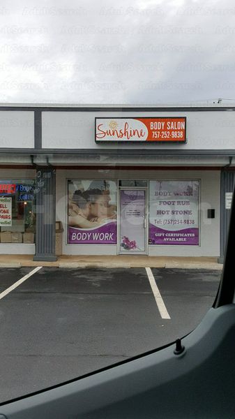 Massage Parlors Virginia Beach, Virginia Sunshine Body Salon