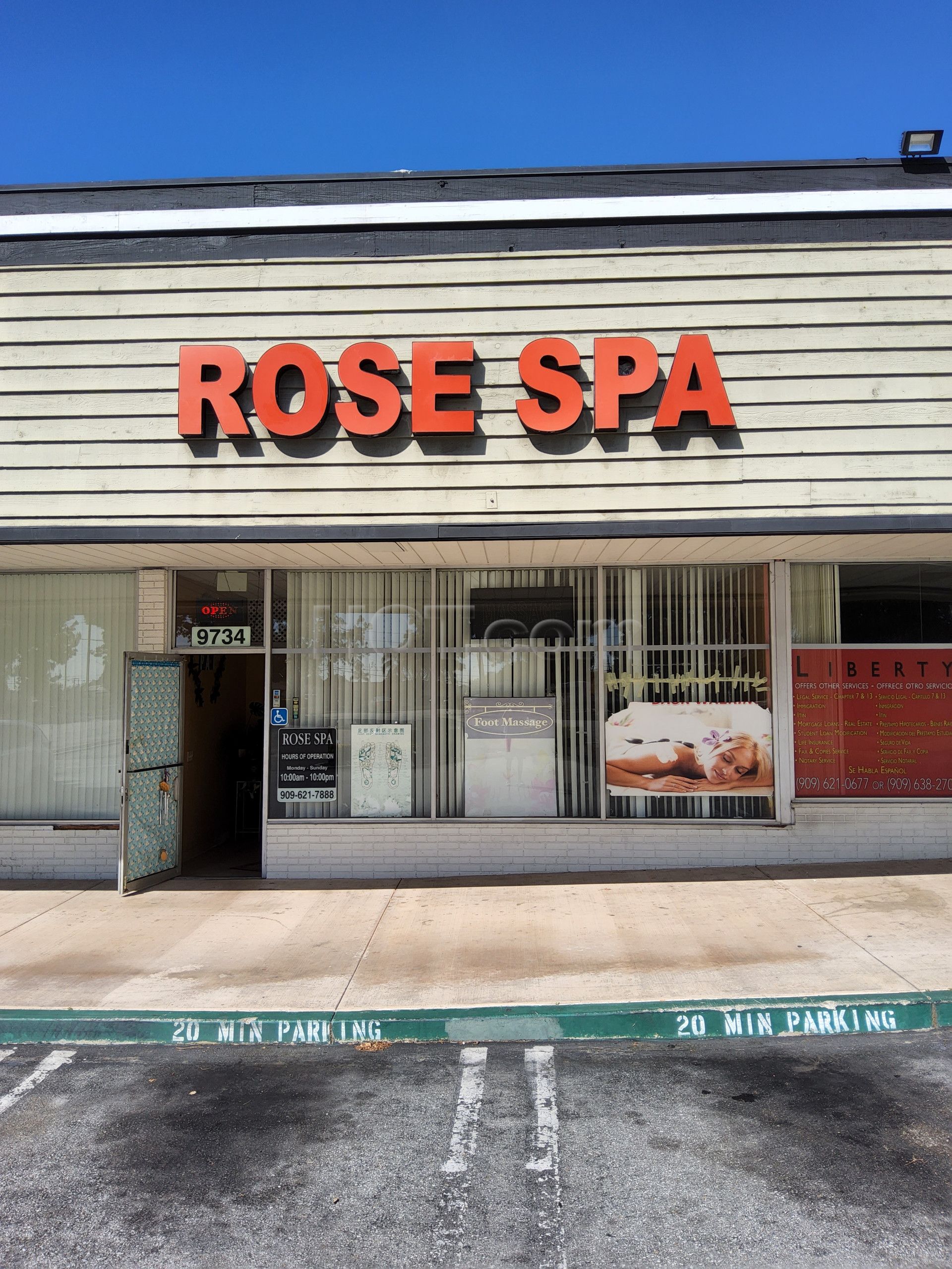 Montclair, California Rose Spa