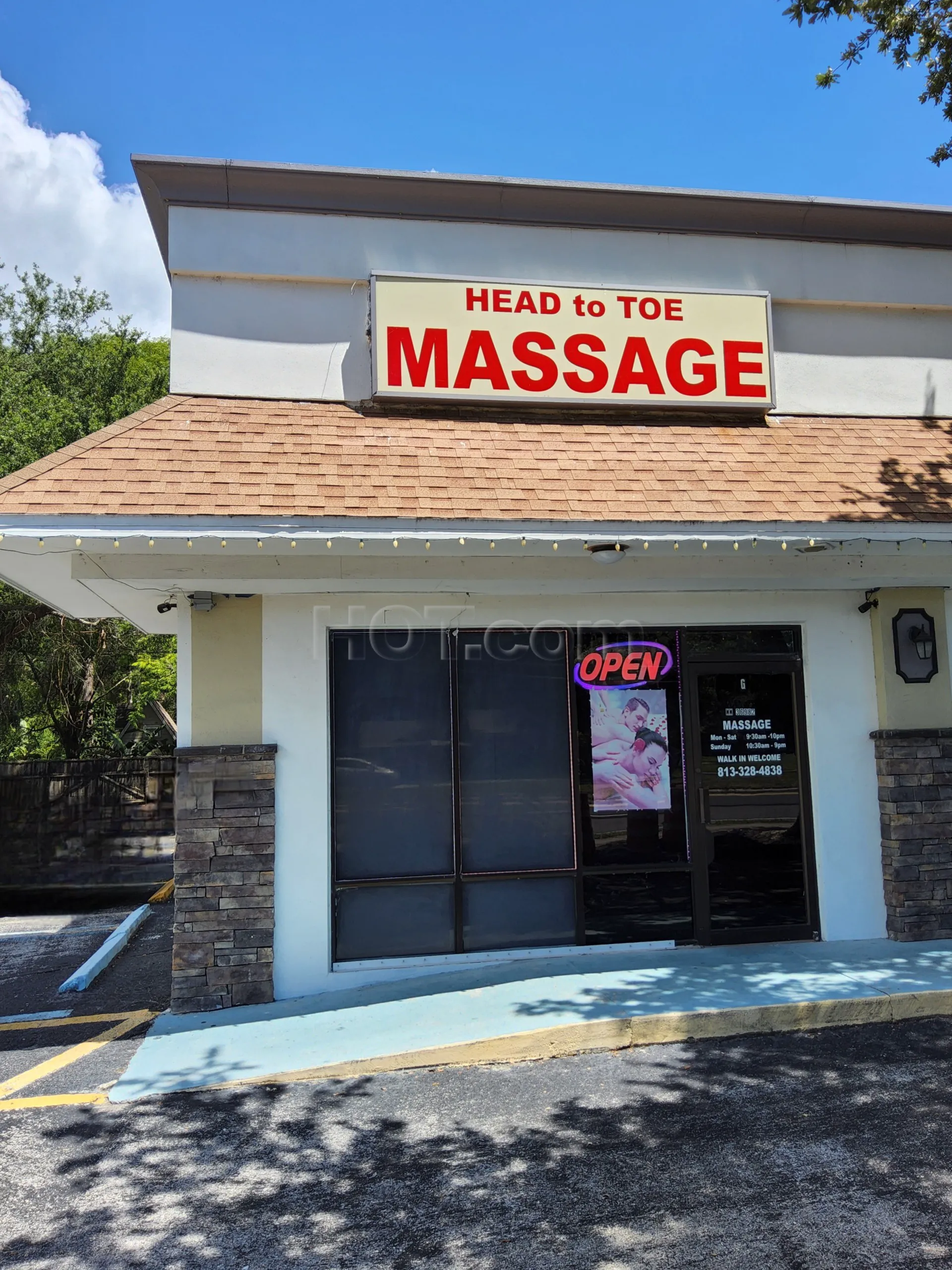 Oldsmar, Florida Head To Toe Massage