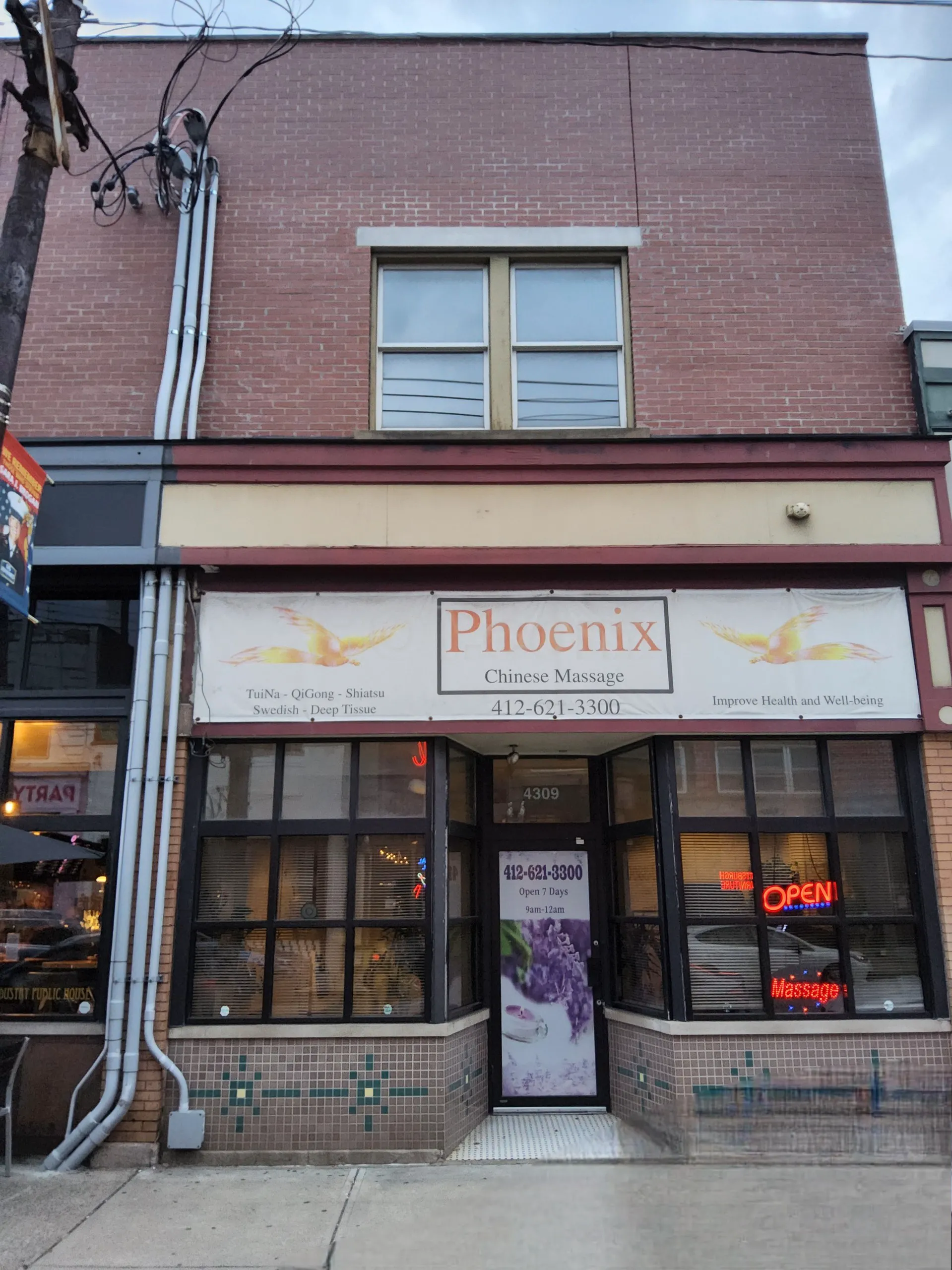 Pittsburgh, Pennsylvania Phoenix Chinese Massage