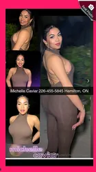 Escorts Kitchener, Ontario Michelle Caviar