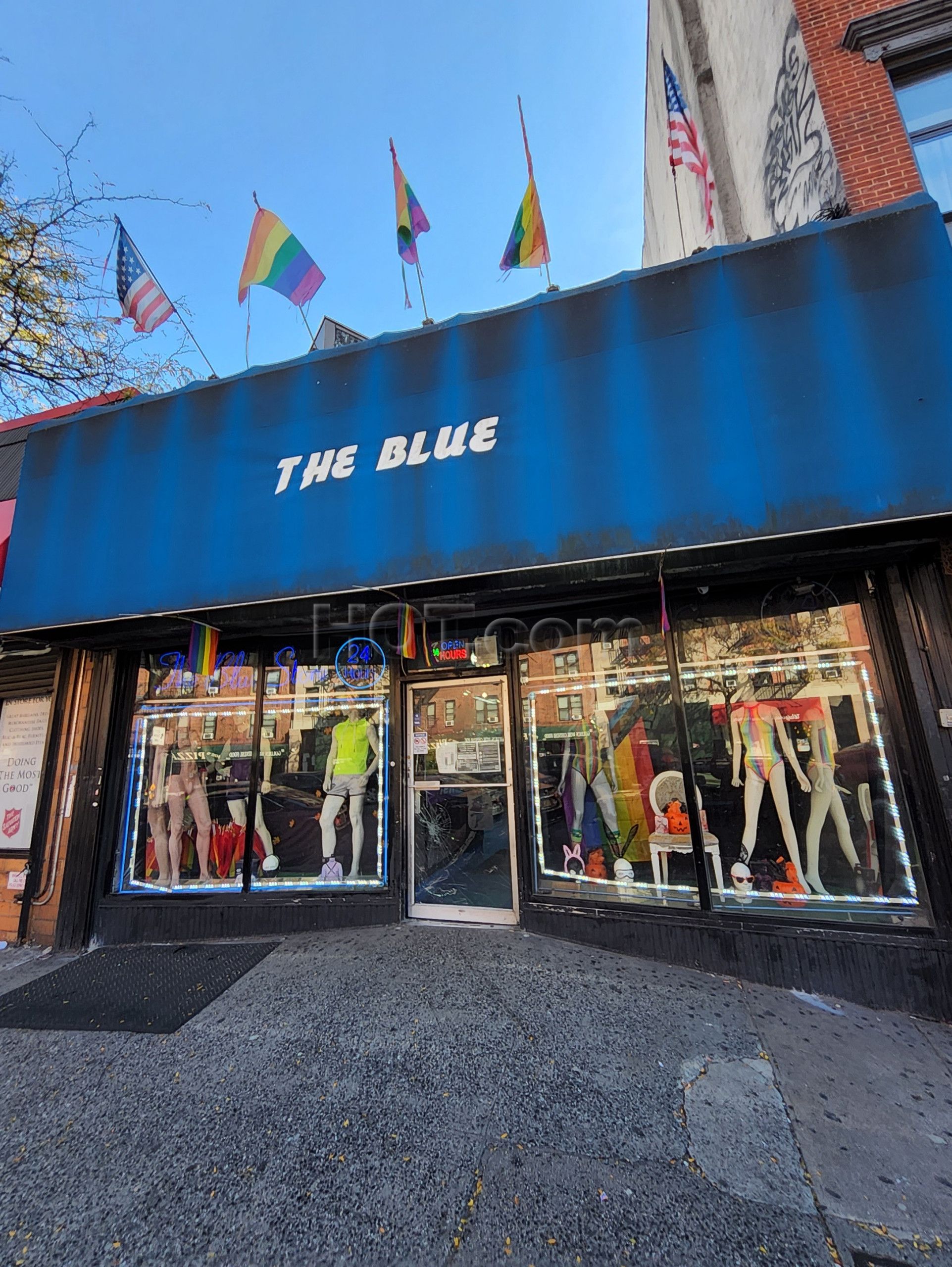 Manhattan, New York Blue Store