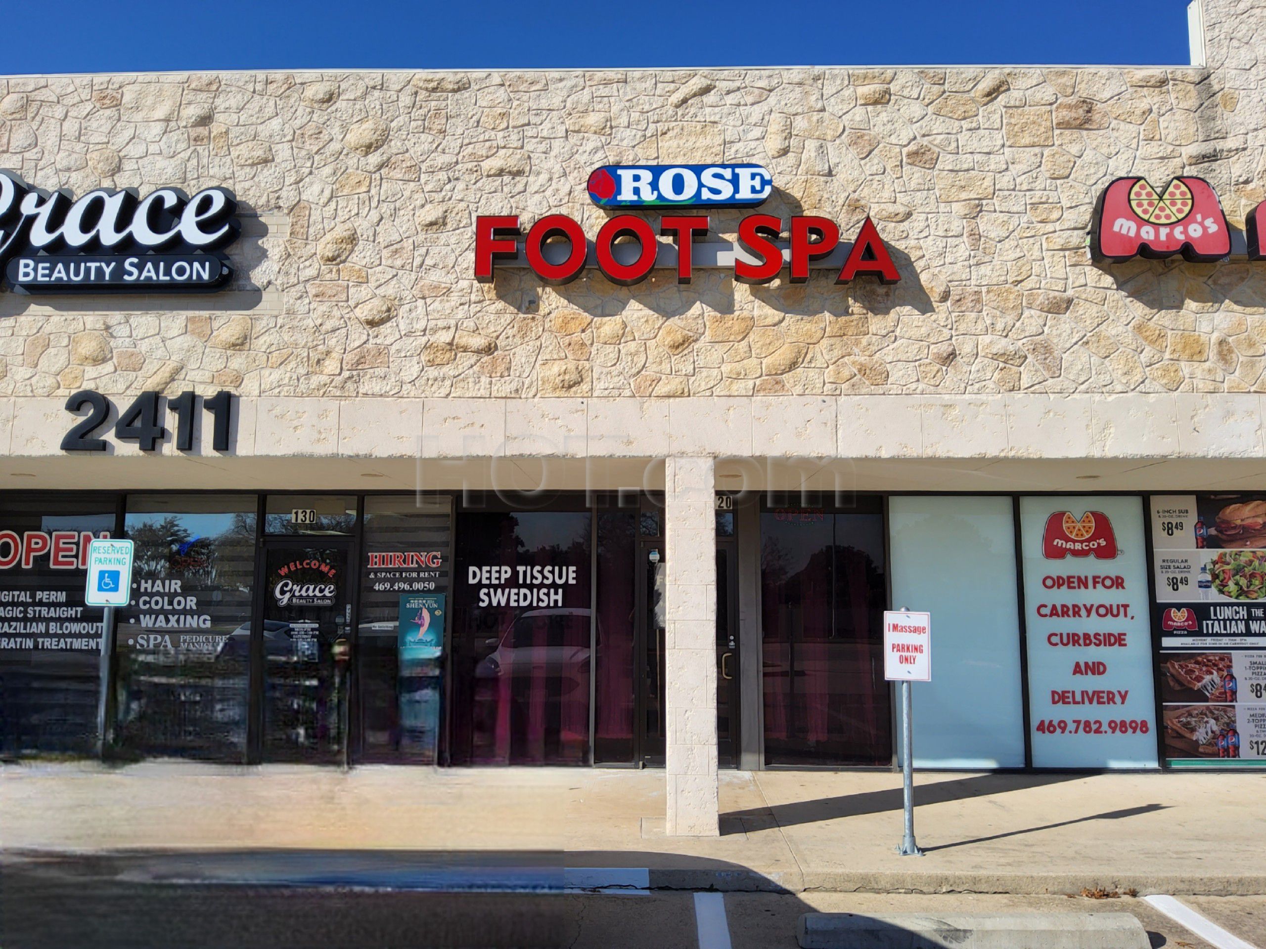 Plano, Texas Rose Spa