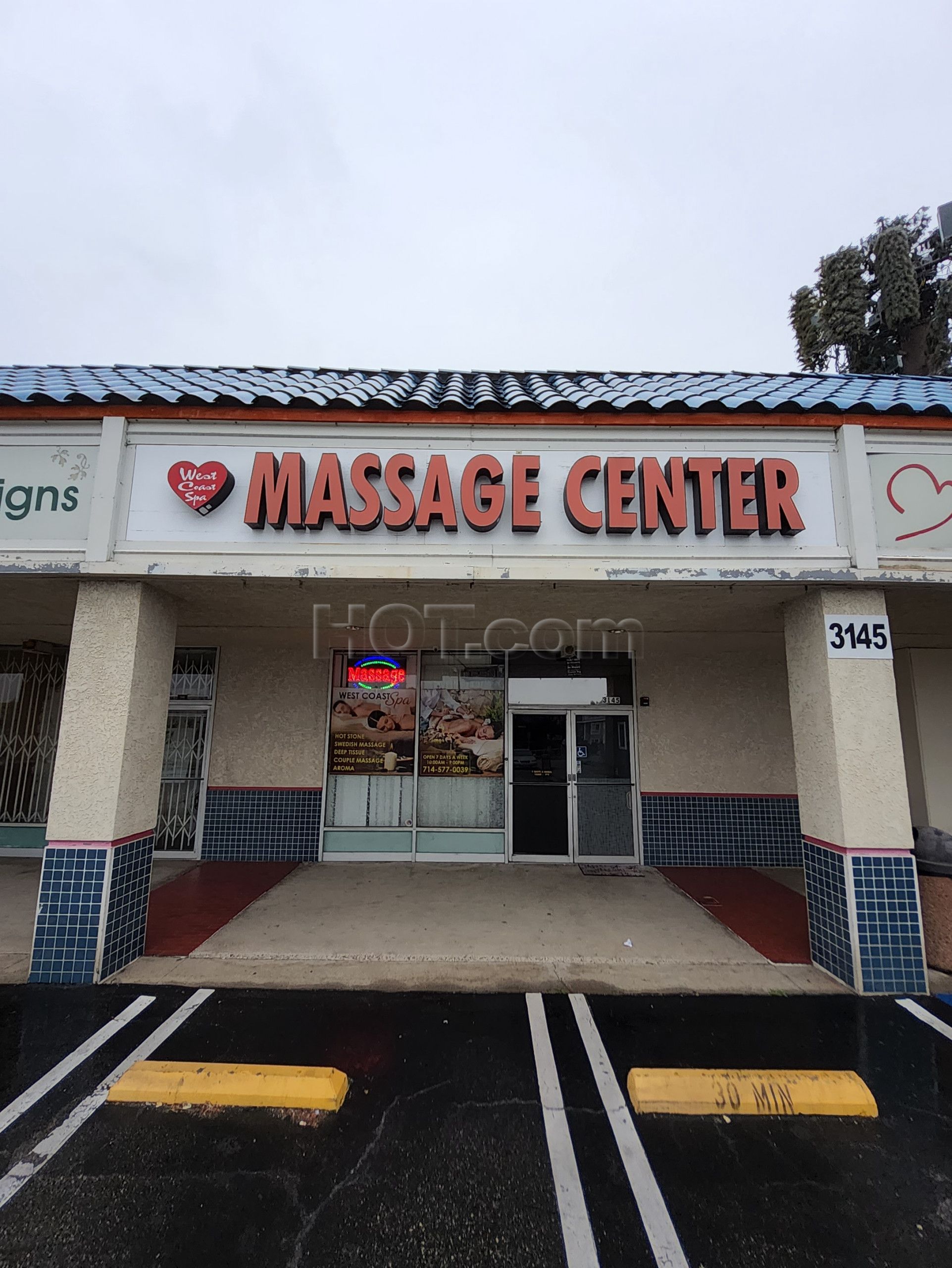 Placentia, California West Coast Spa Massage Center