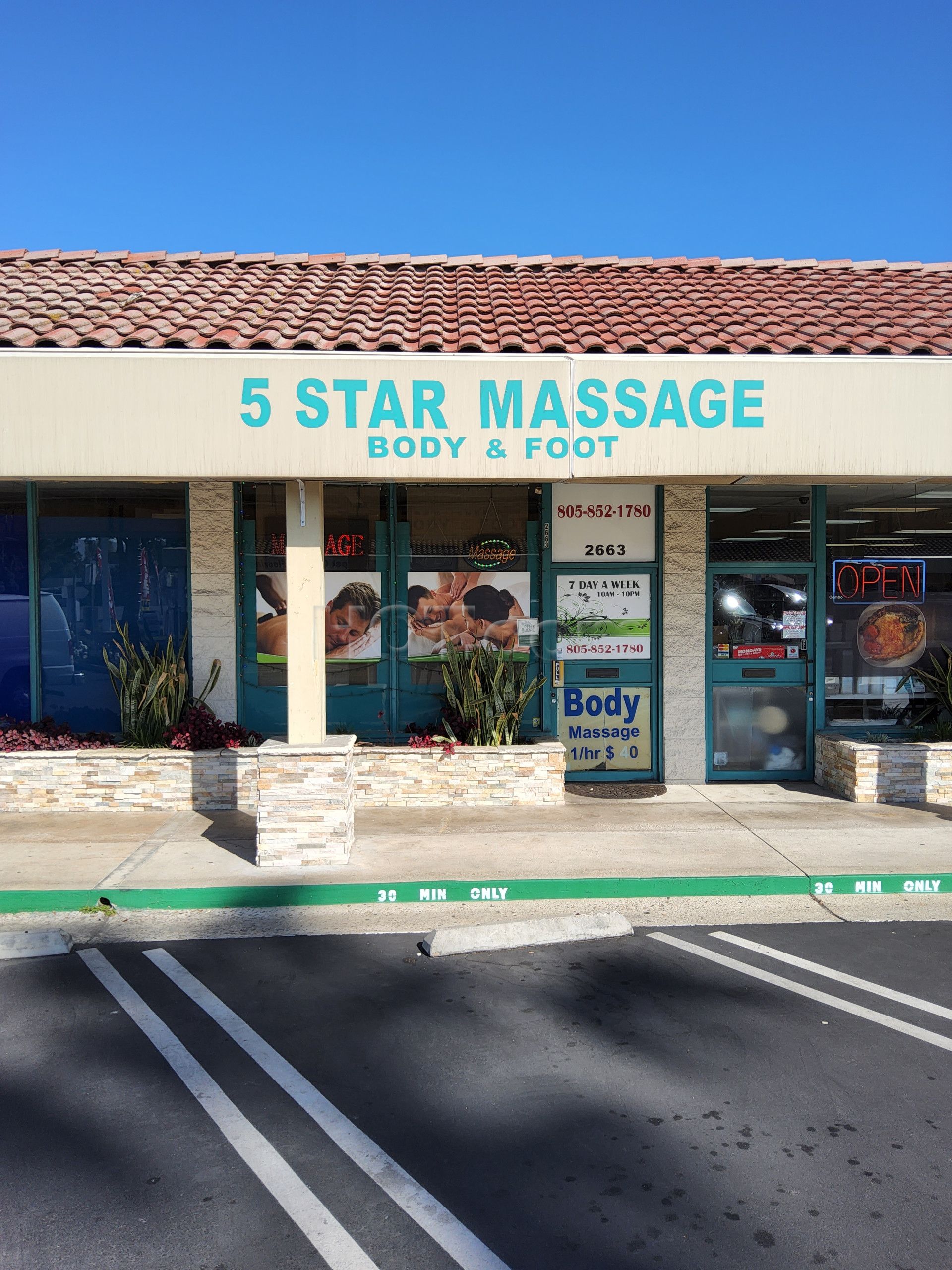 Thousand Oaks, California 5 Star Body and Foot Massage