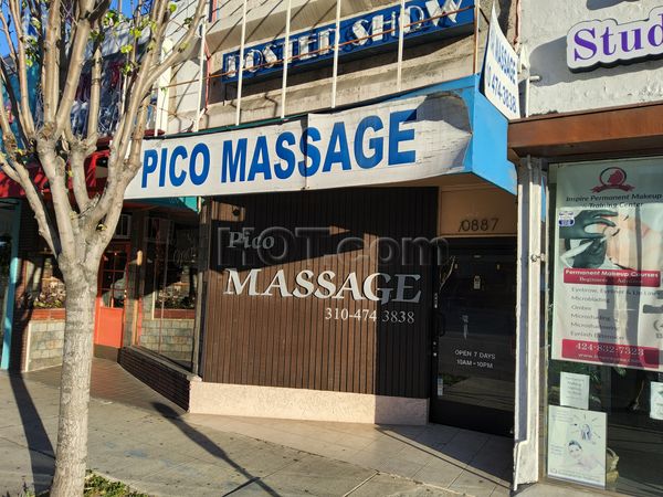 Massage Parlors Los Angeles, California Pico Massage