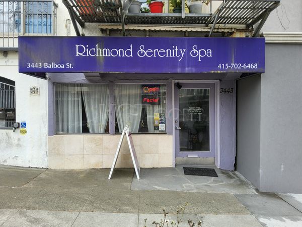 Massage Parlors San Francisco, California Richmond Serenity Spa