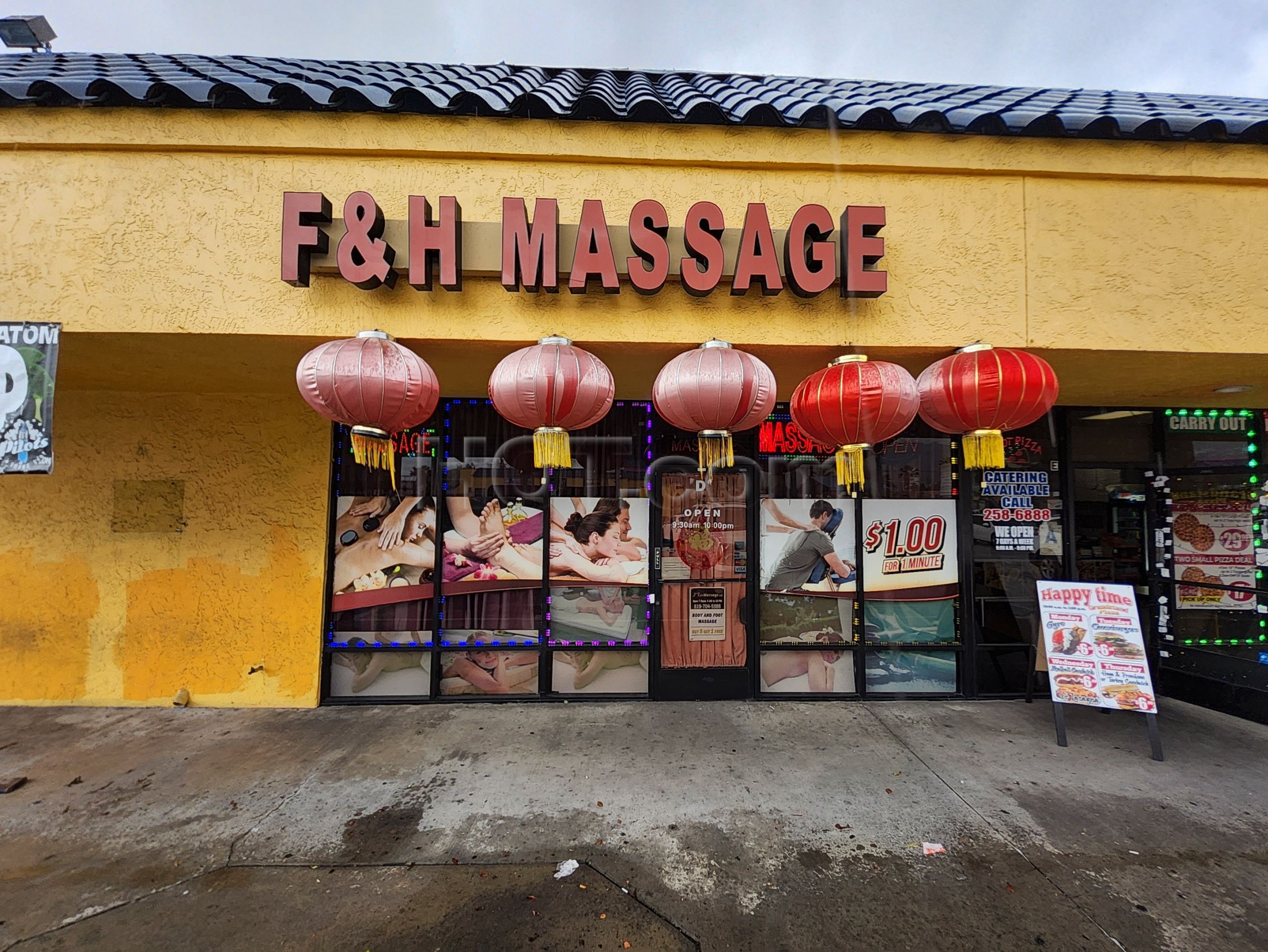 El Cajon, California F&H Massage