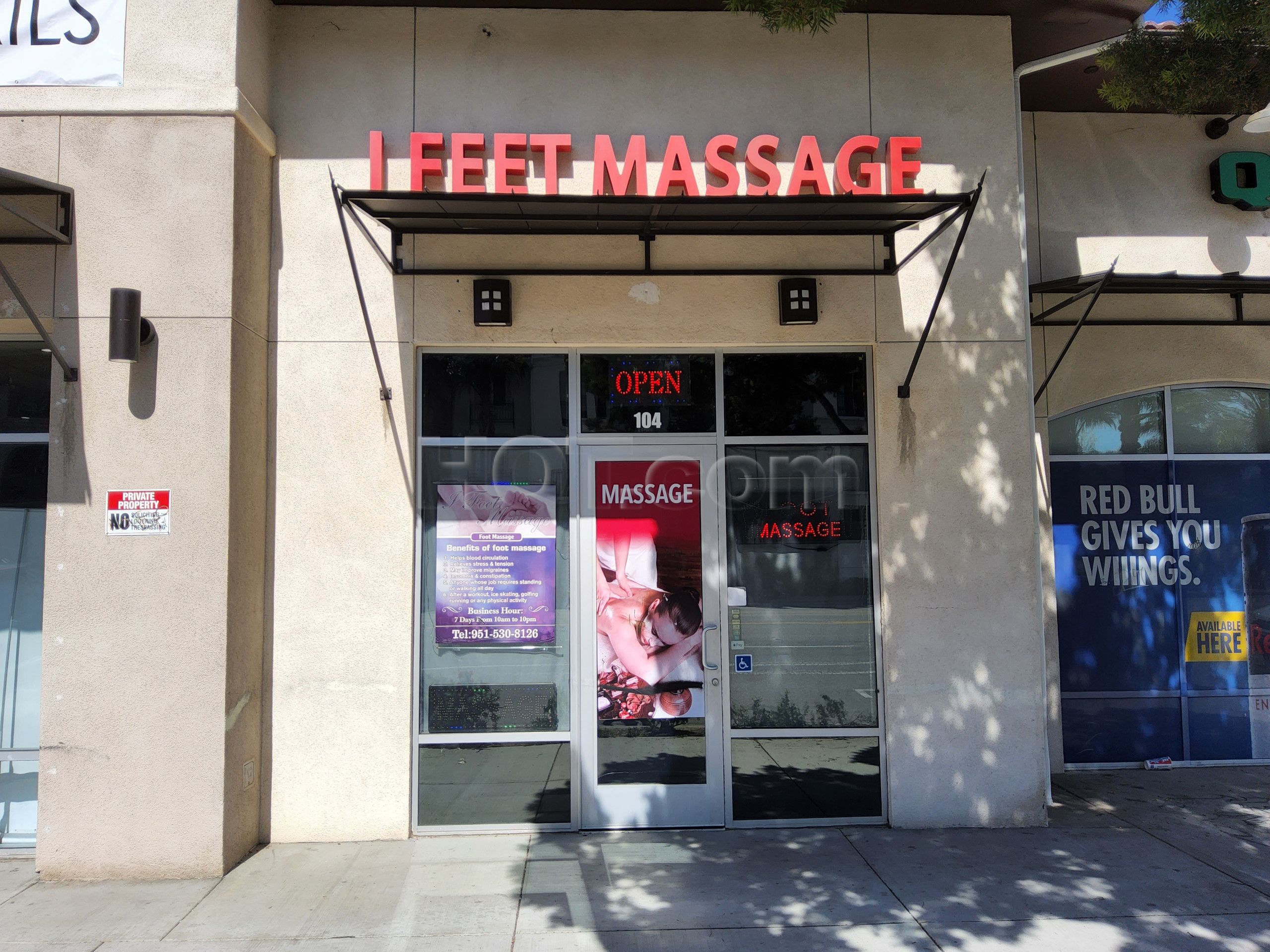 Riverside, California I Feet Massage