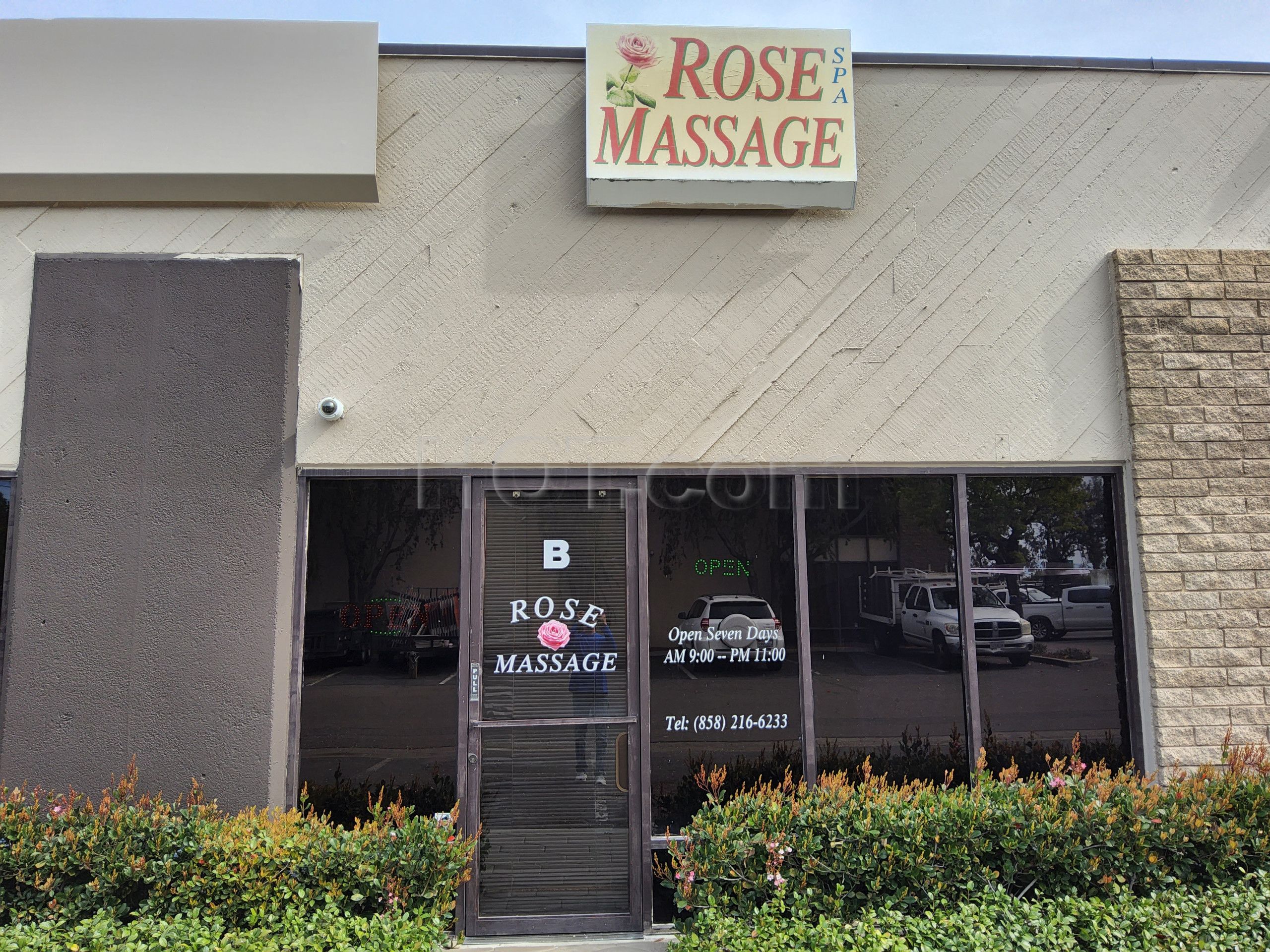 San Diego, California Rose Massage