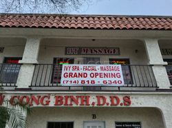 Garden Grove, California Ivy Massage