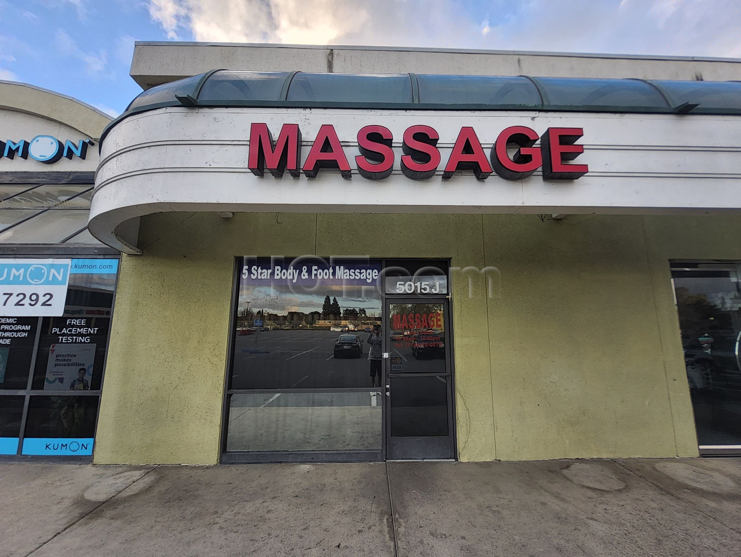 Santa Ana, California 5 Star Body & Foot Massage