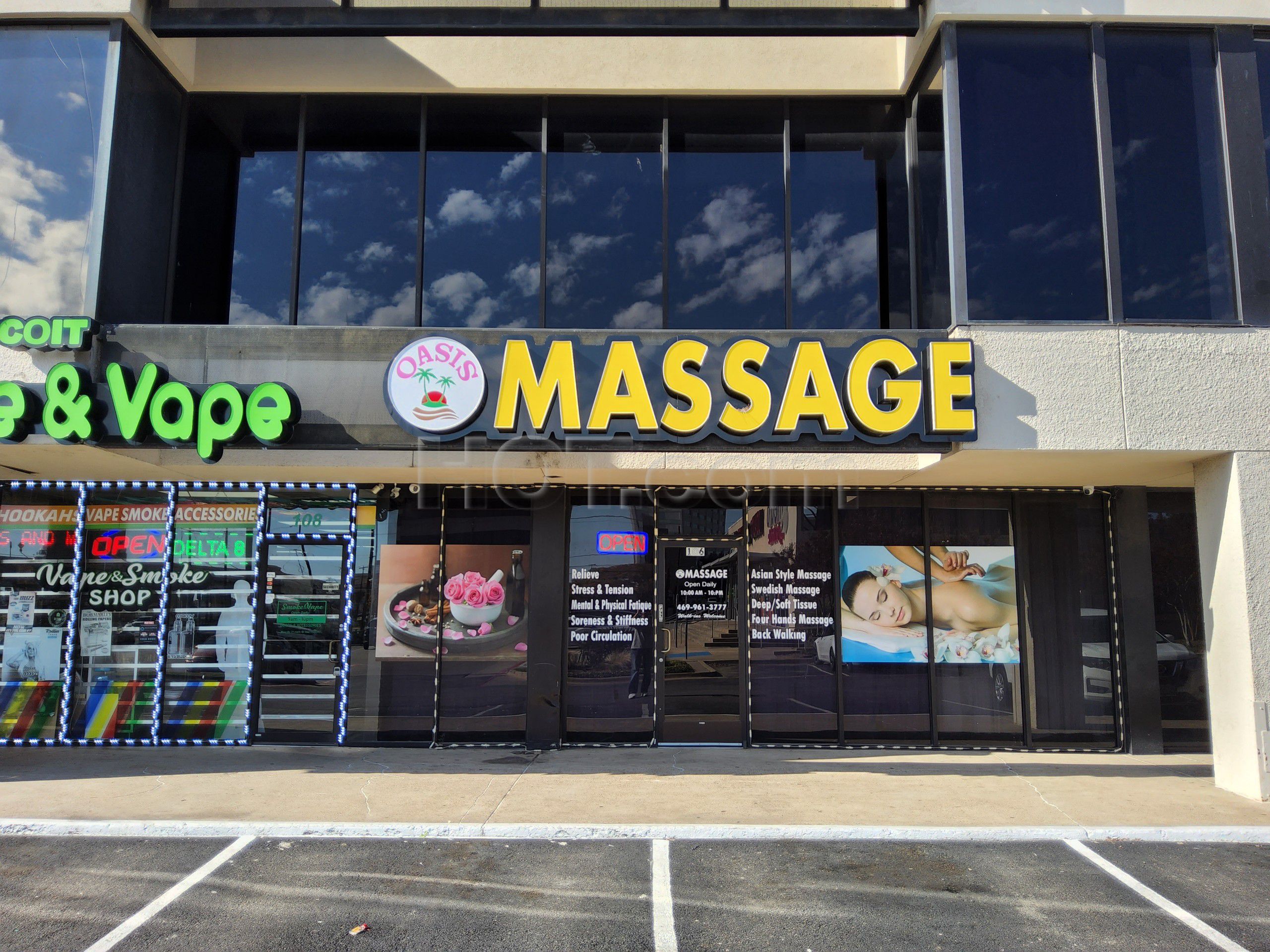 Dallas, Texas Oasis Massage