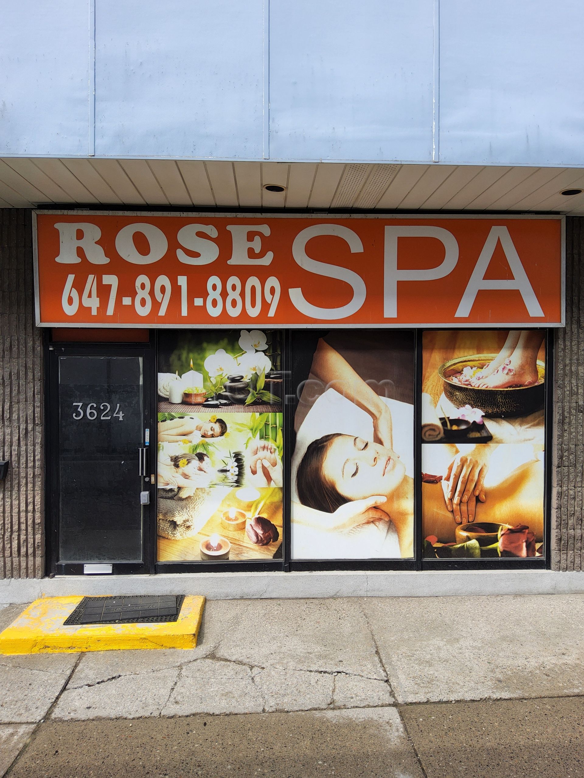 North York, Ontario Rose Spa