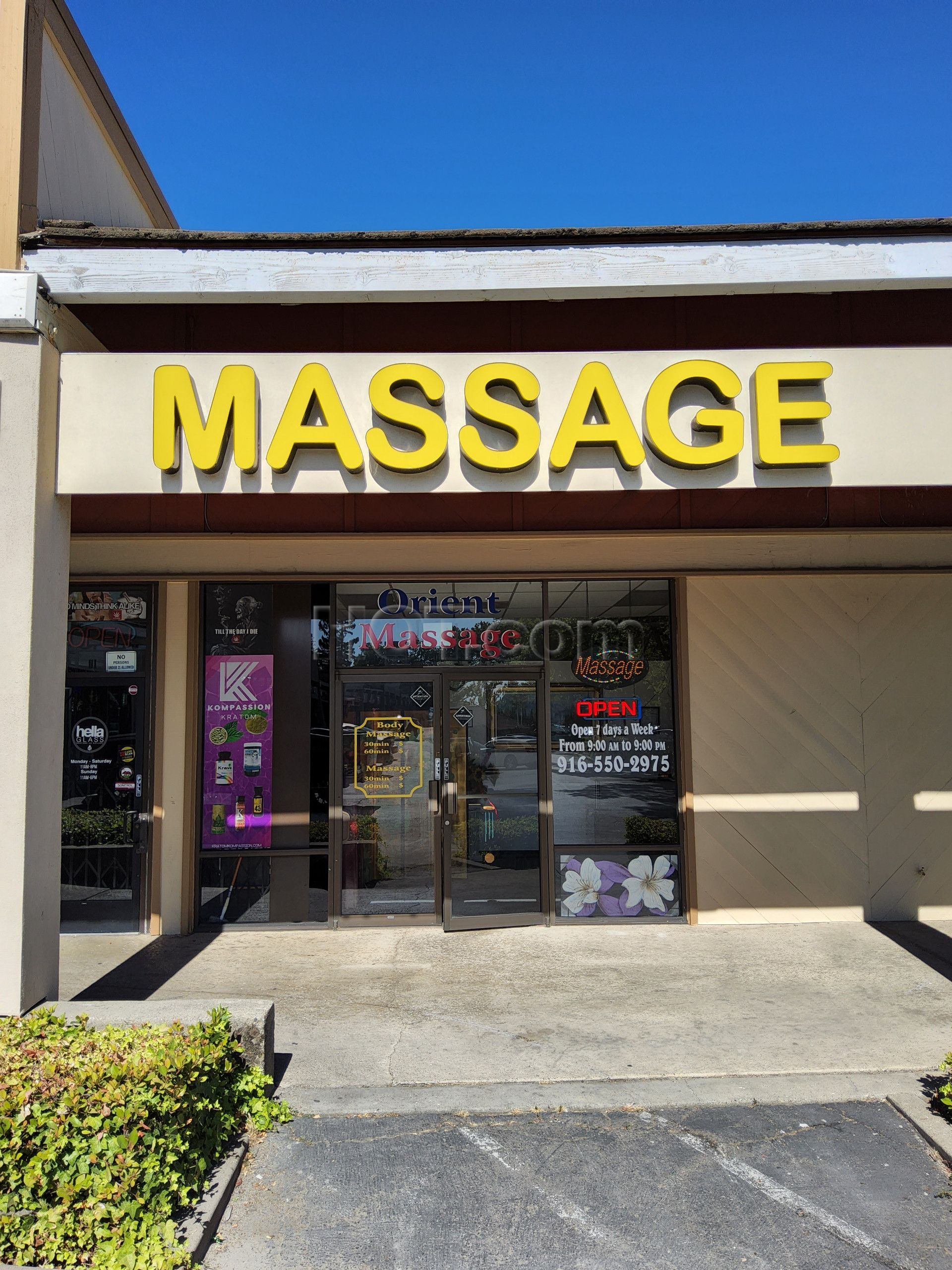 Sacramento, California Orient Massage