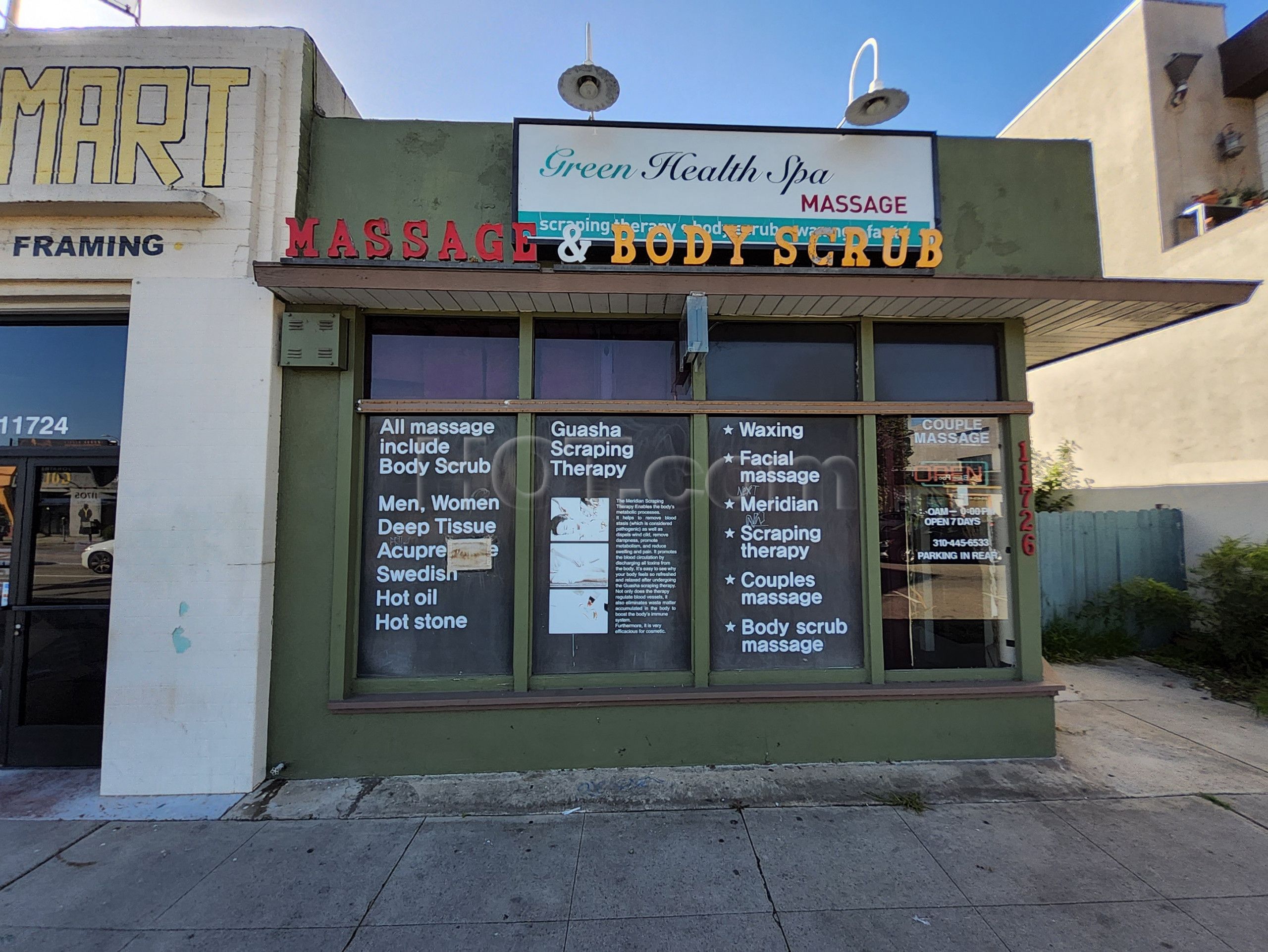 Los Angeles, California Green Spa