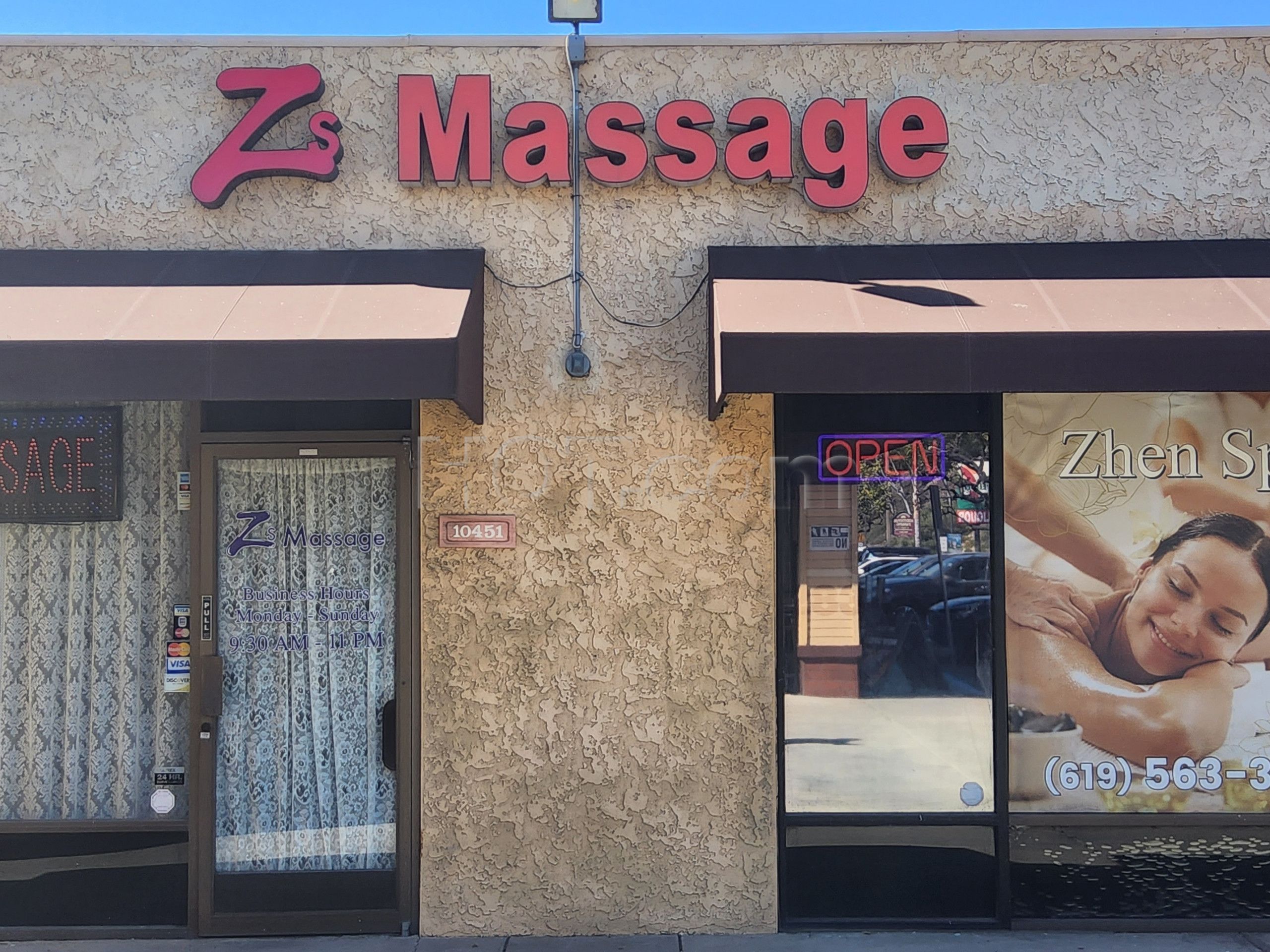 San Diego, California Zhen Spa Massage