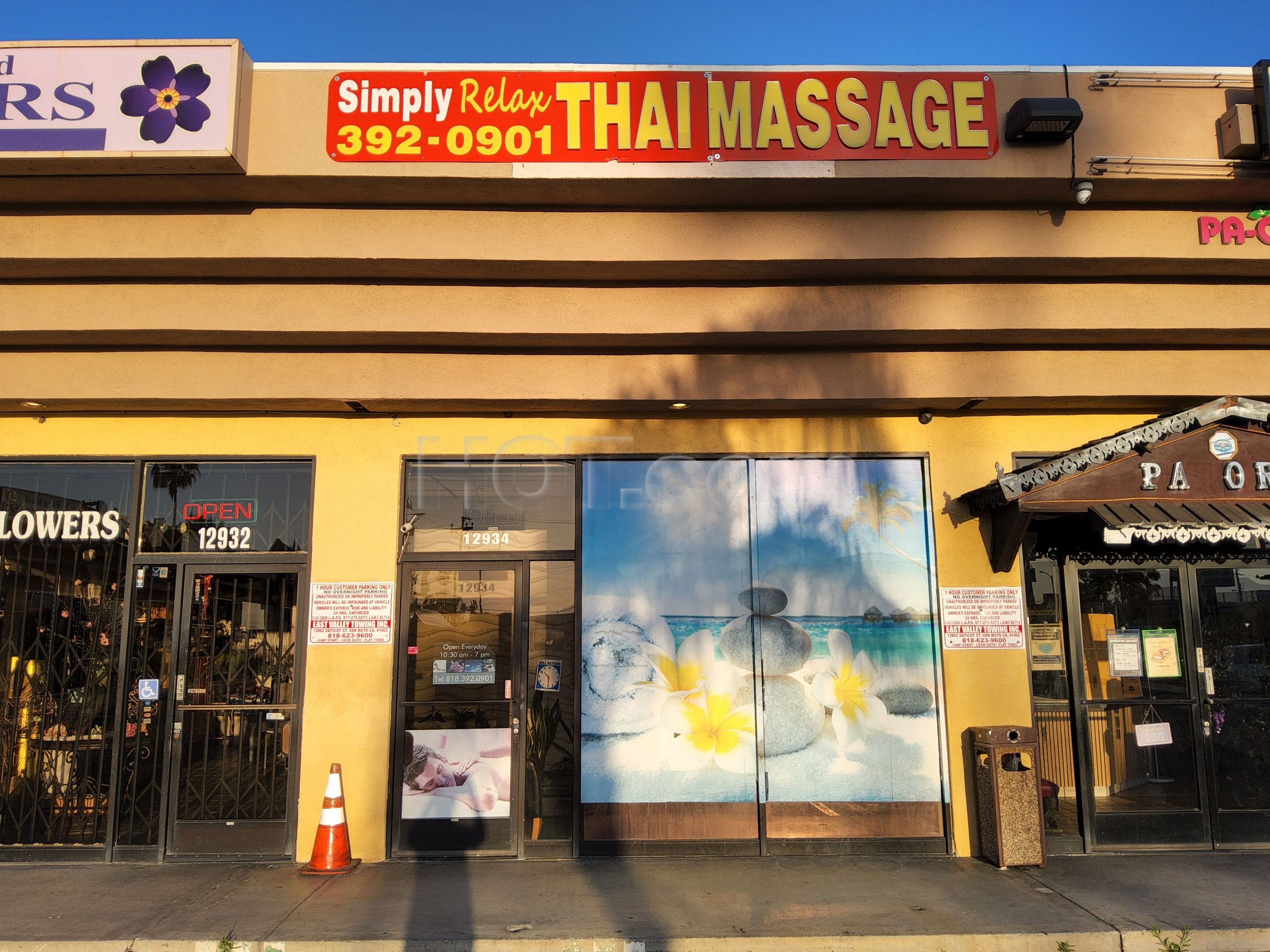 North Hollywood, California The Massage