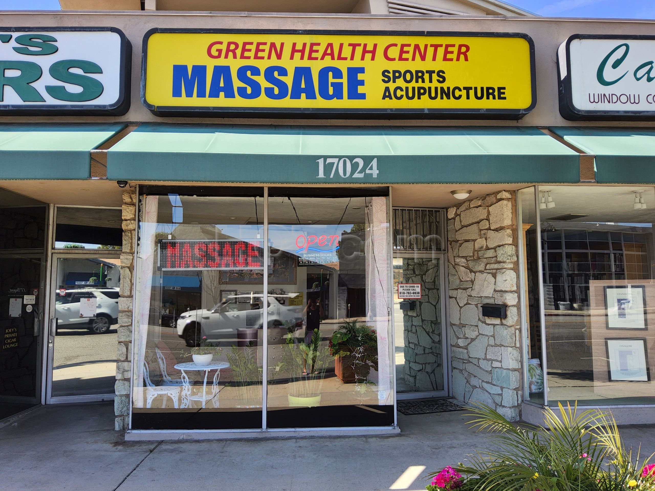 Encino, California Green Health Center Massage