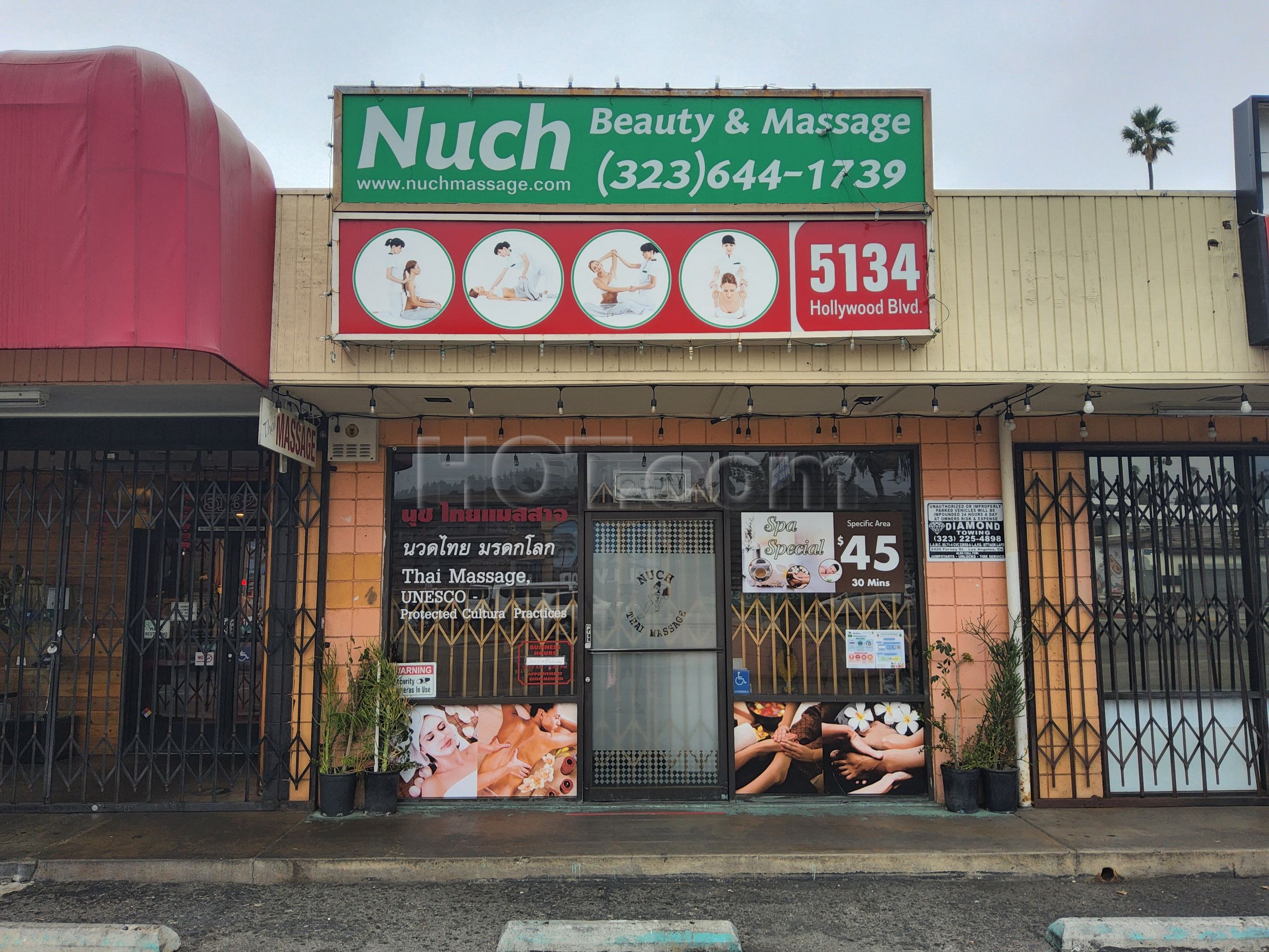 Los Angeles, California Nuch Thai Massage