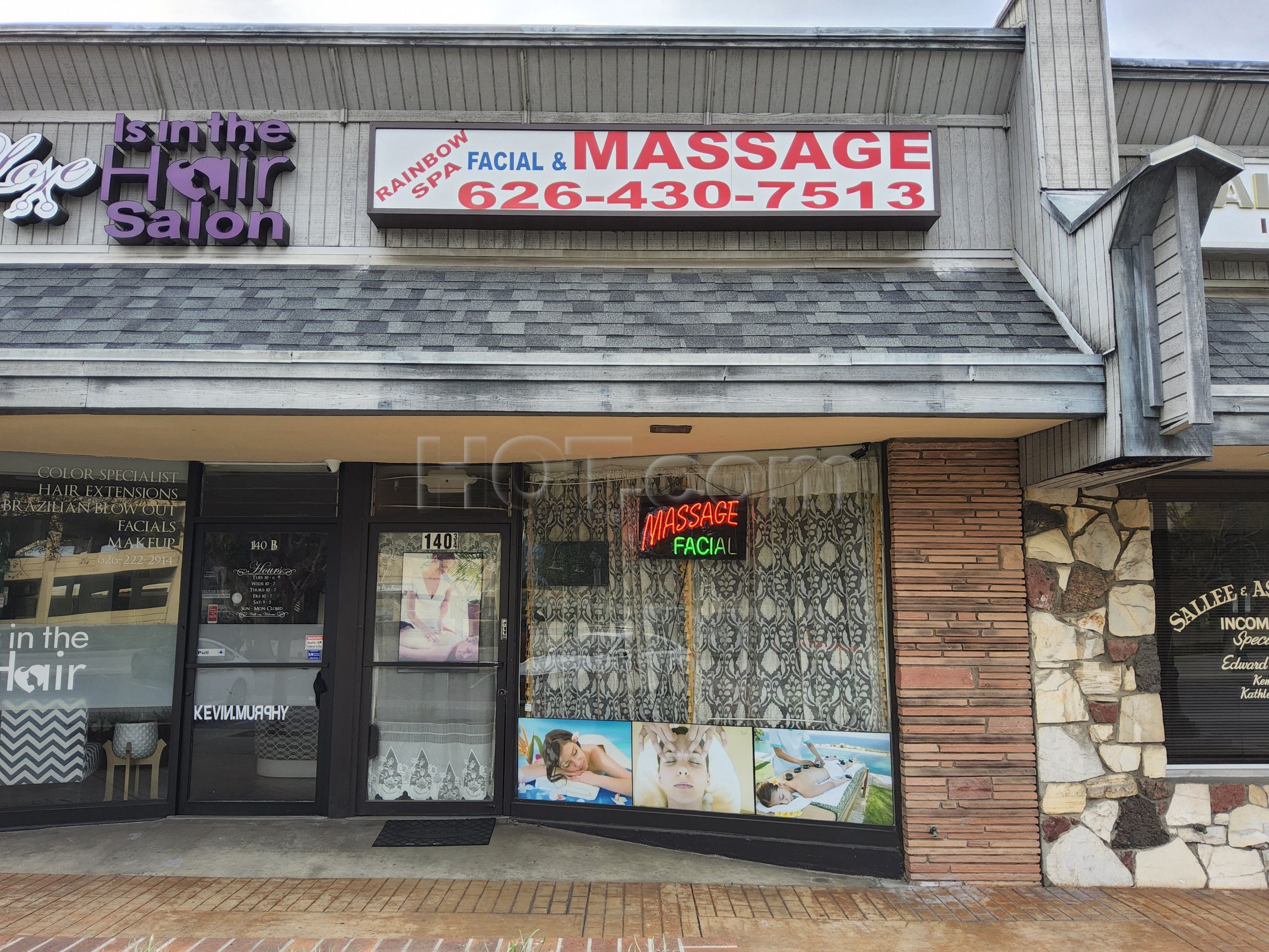 West Covina, California Rainbow Spa Facial & Massage