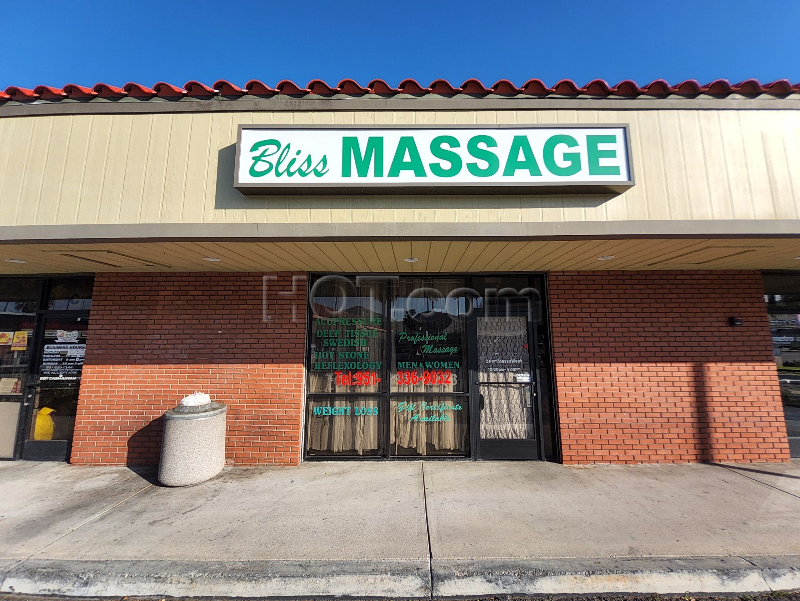 Corona, California Bliss Massage