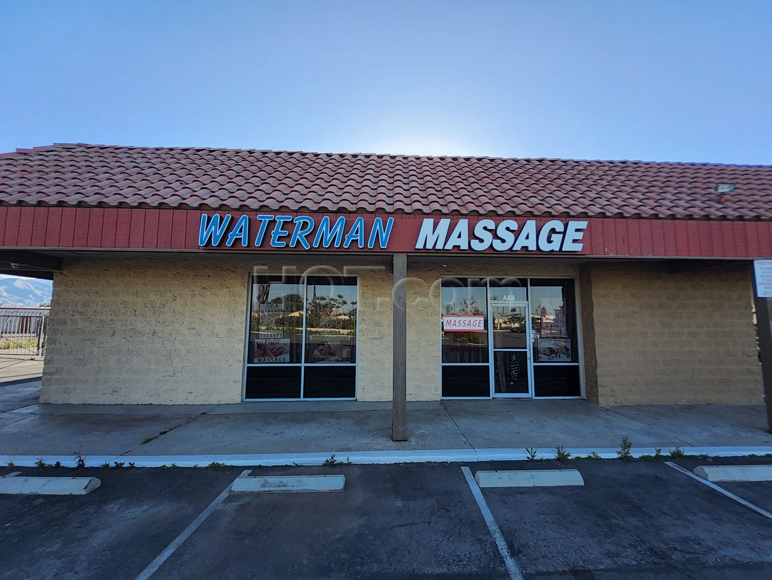 San Bernardino, California Waterman Massage