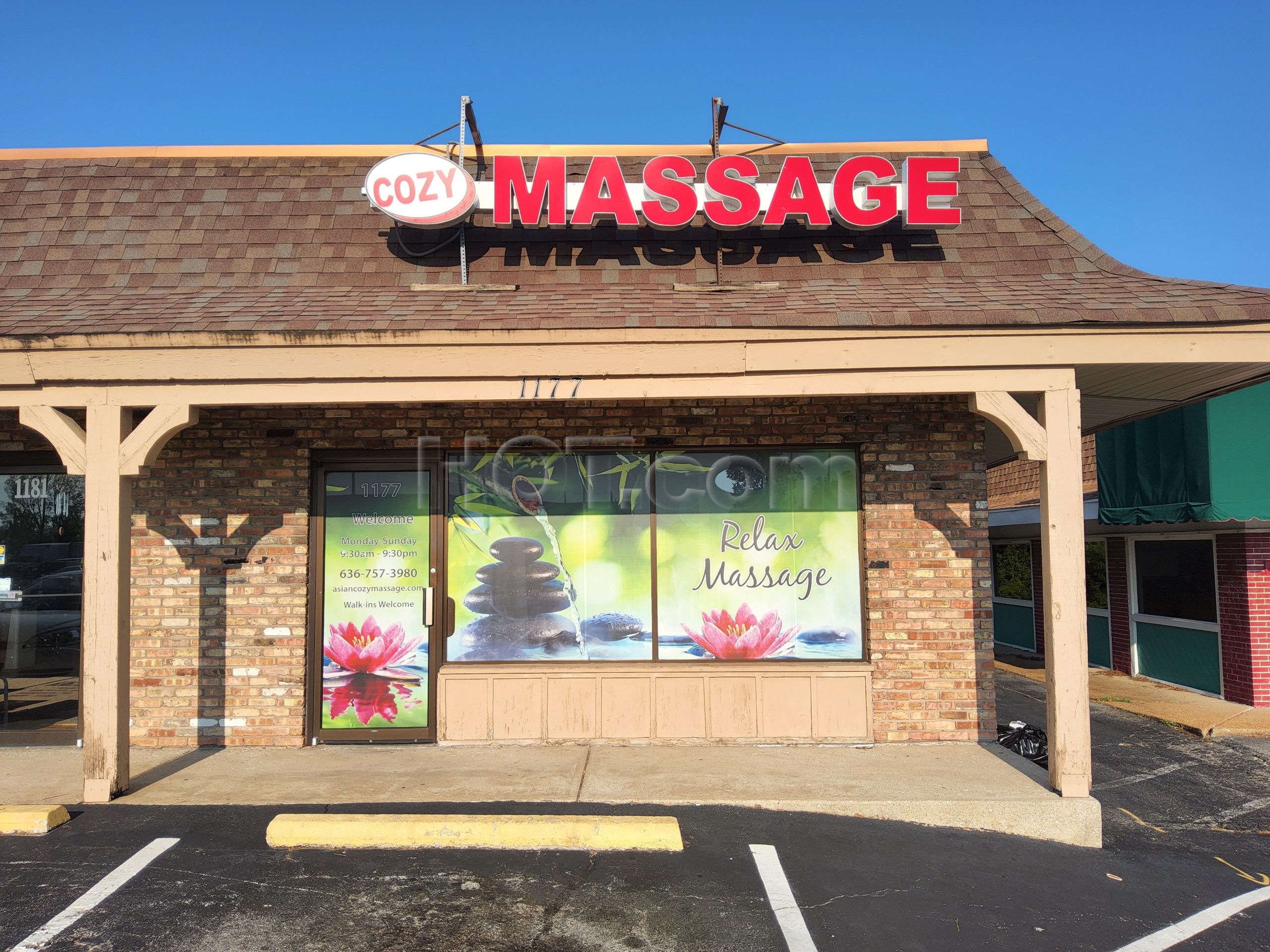 Saint Charles, Missouri Cozy Massage