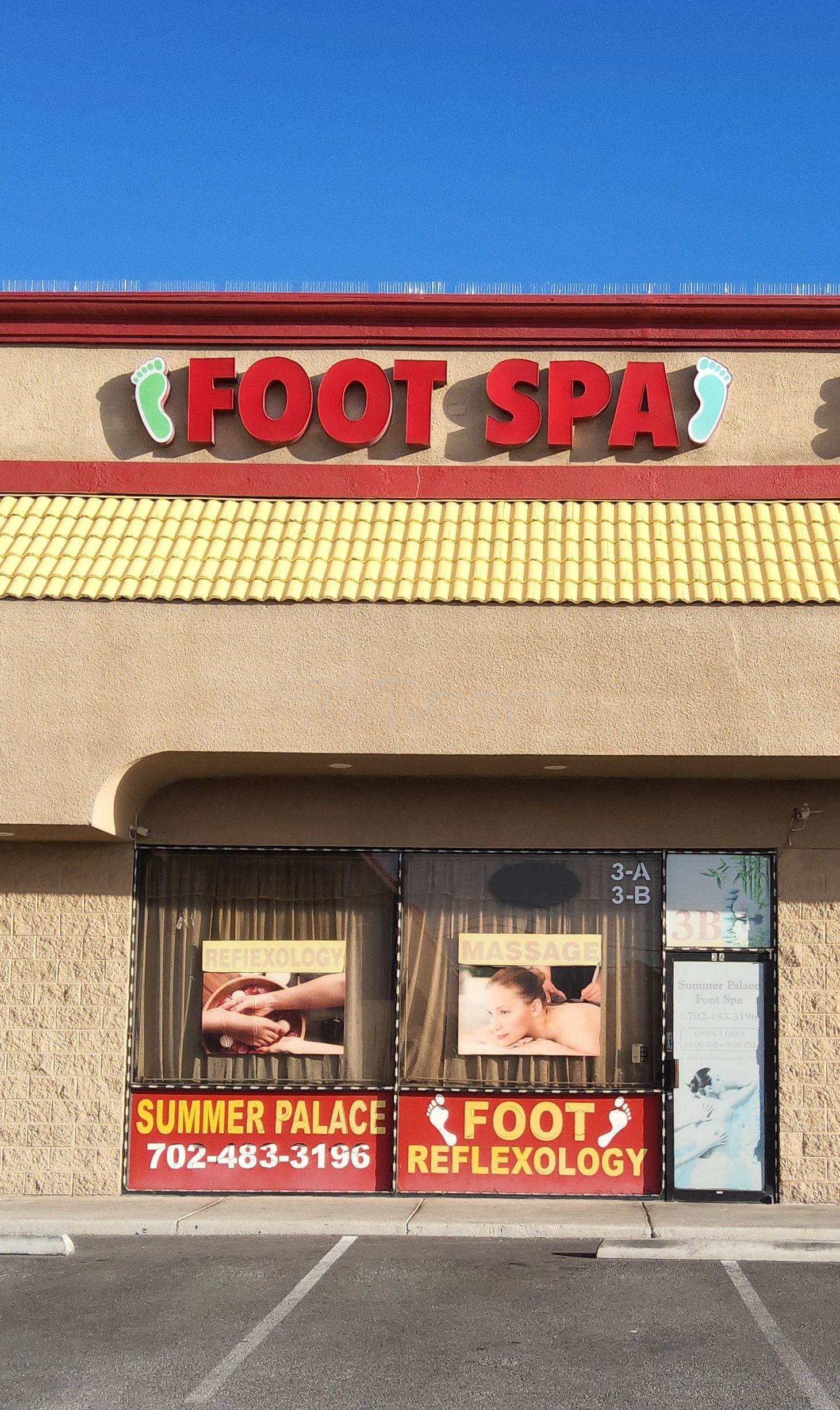 Las Vegas, Nevada Summer Palace Foot Spa