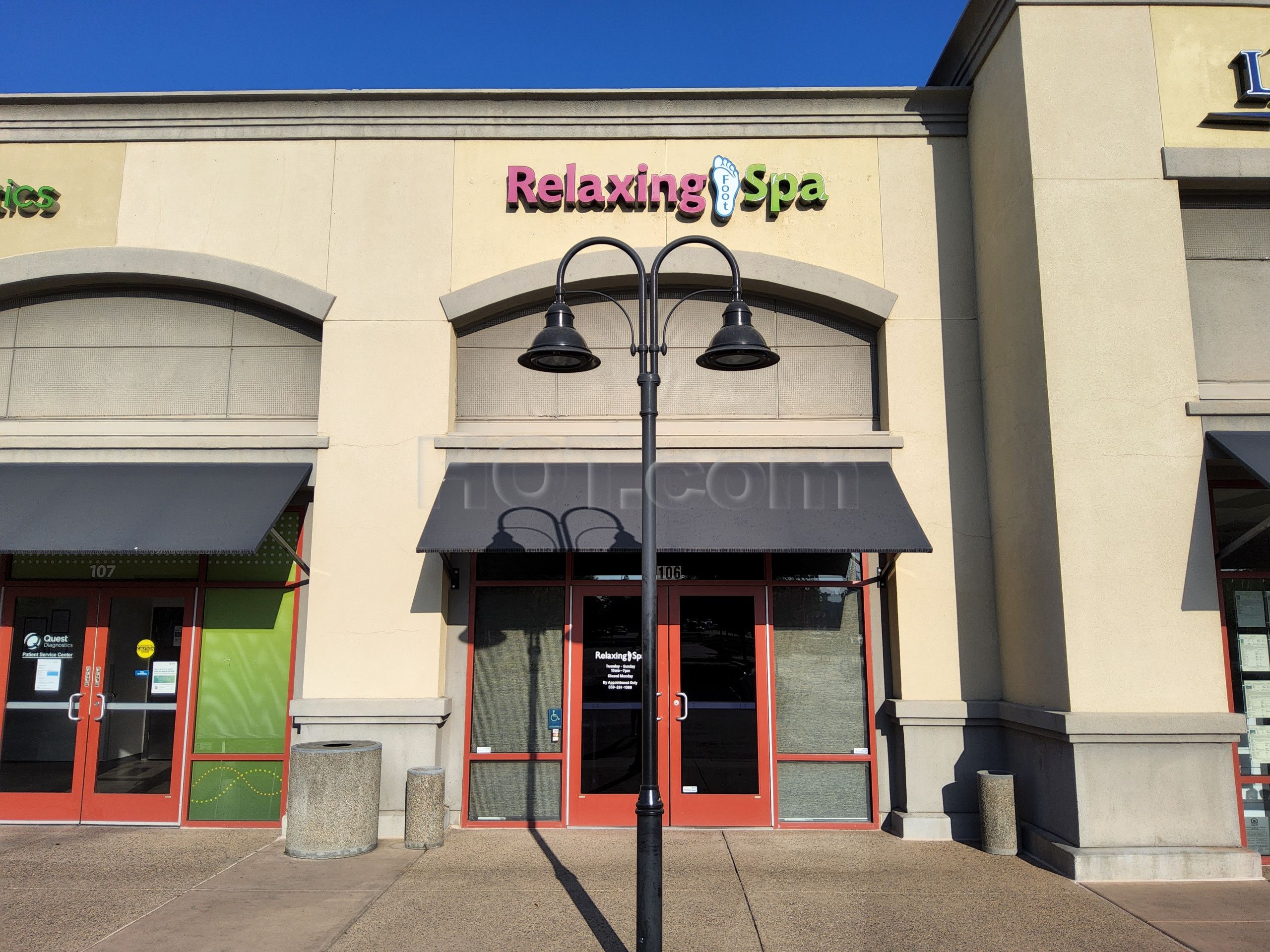 Fresno, California Relaxing Foot Spa