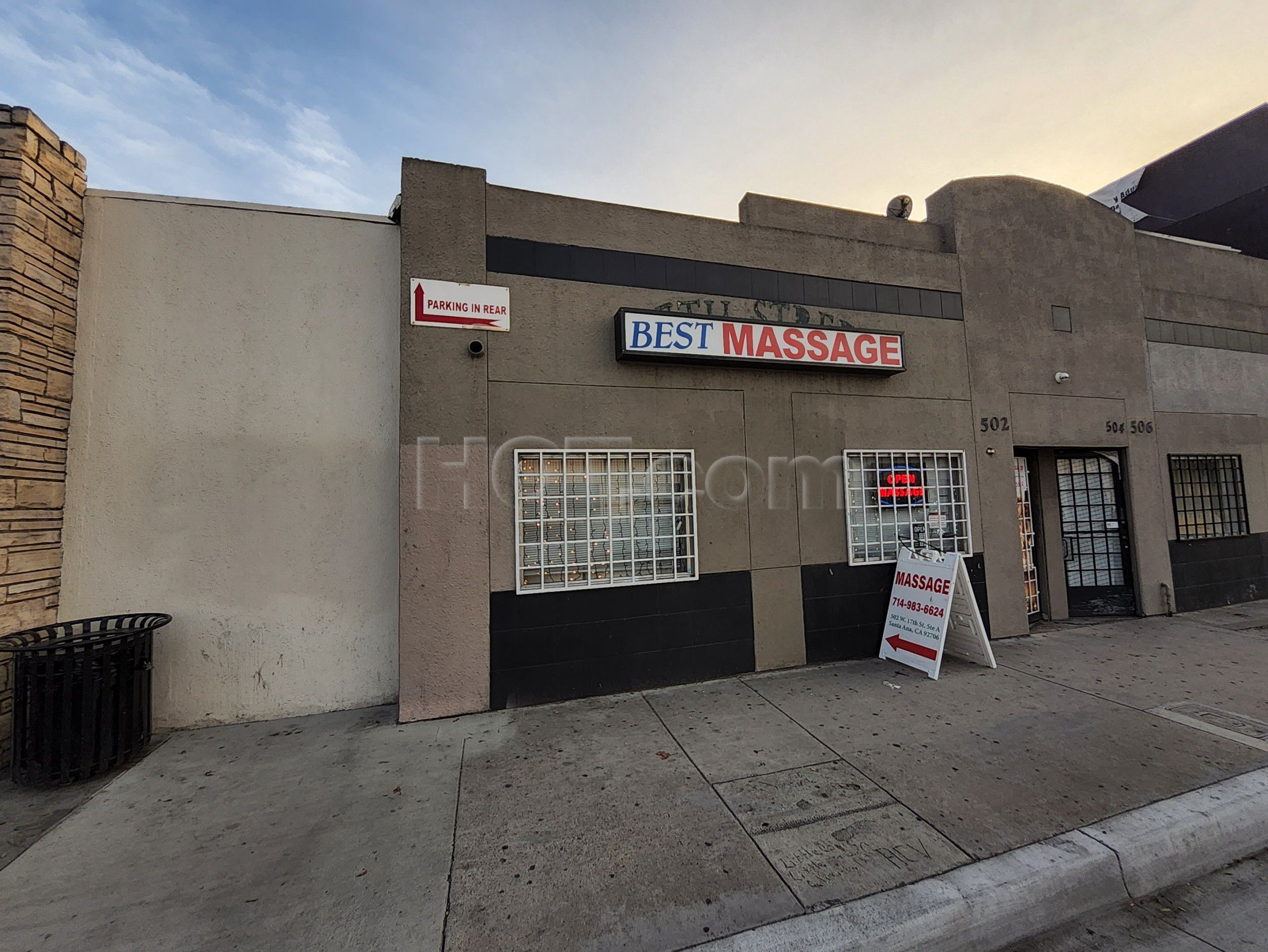 Santa Ana, California Best Massage