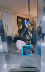 Escorts Calgary, Alberta ◇•●☆☆ indigo ☆☆●•◇ bbw blue haired playmate