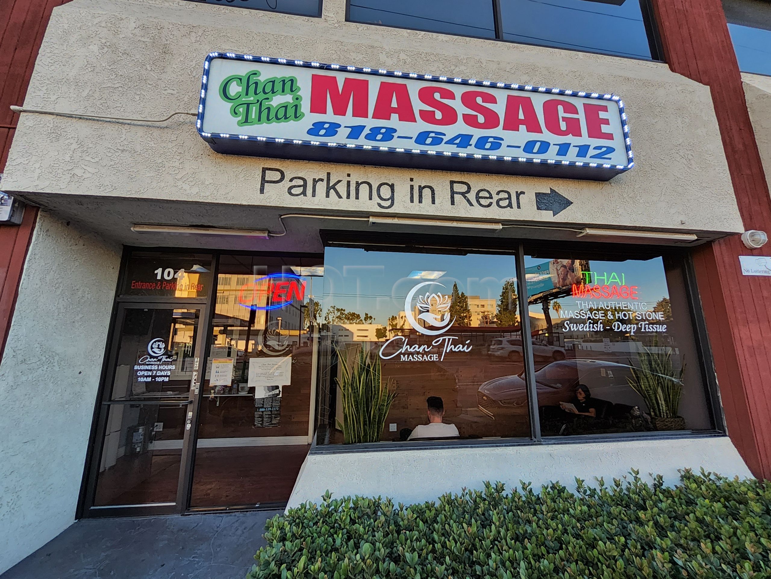 Van Nuys, California Chan Thai Massage