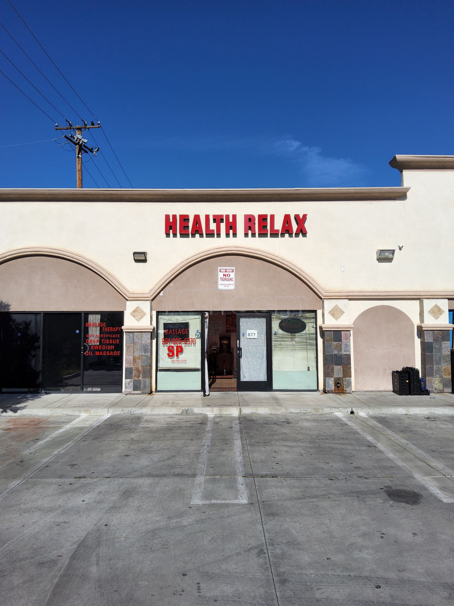 Hemet, California Health Relax Massage