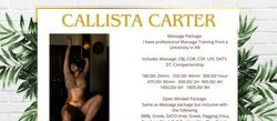 Escorts Calgary, Alberta Callista Carter