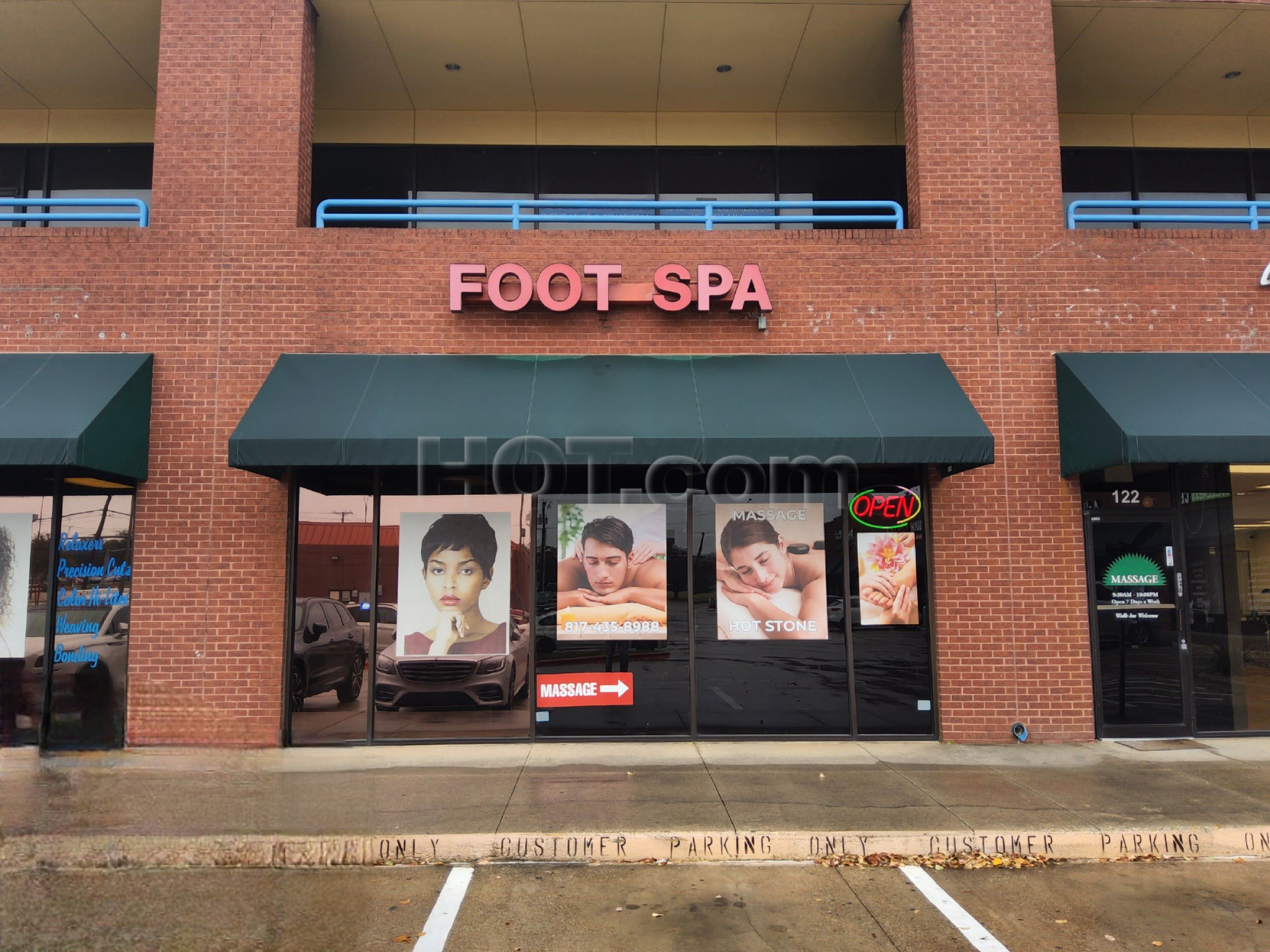 Arlington, Texas Foot Spa & Body Massage