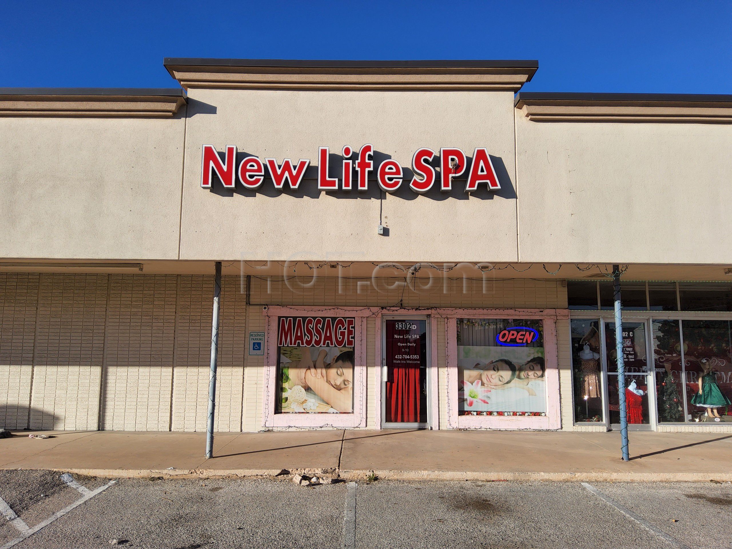 Midland, Texas New Life Spa