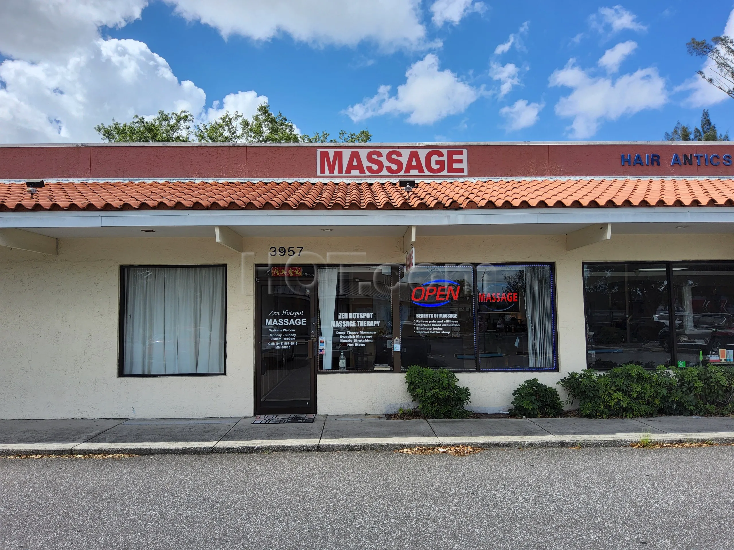 Bradenton, Florida Zen Hotspot Massage